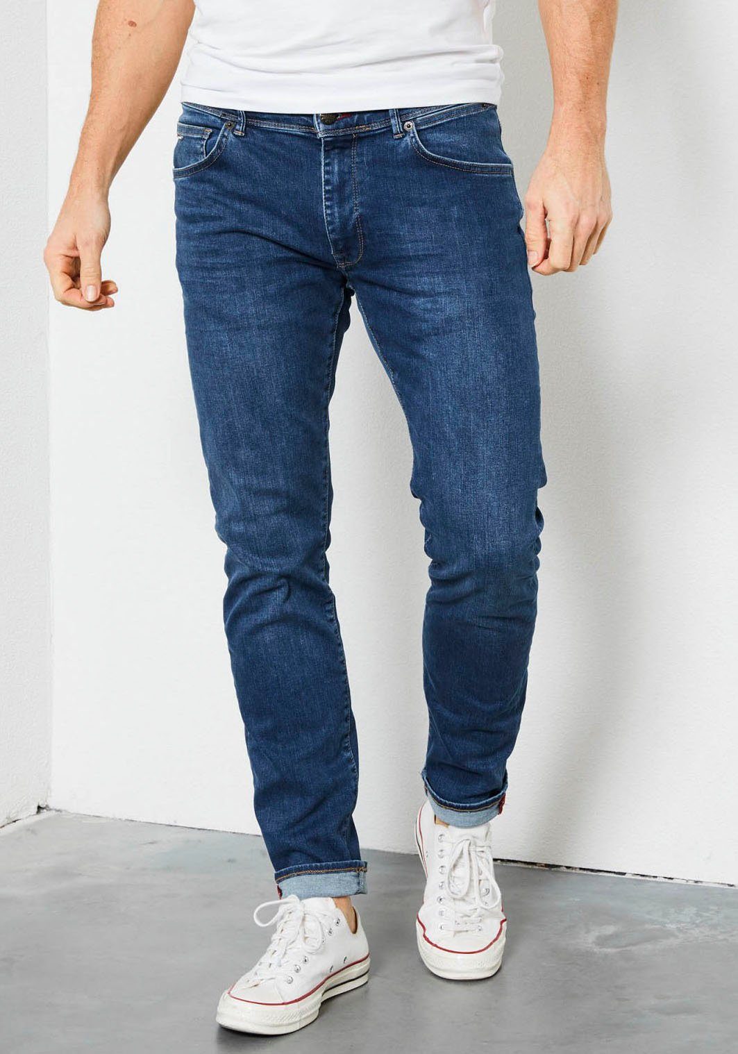 Petrol Industries Slim fit jeans SEAHAM-CLASSIC heren slim fit jeans maat 30 blauw