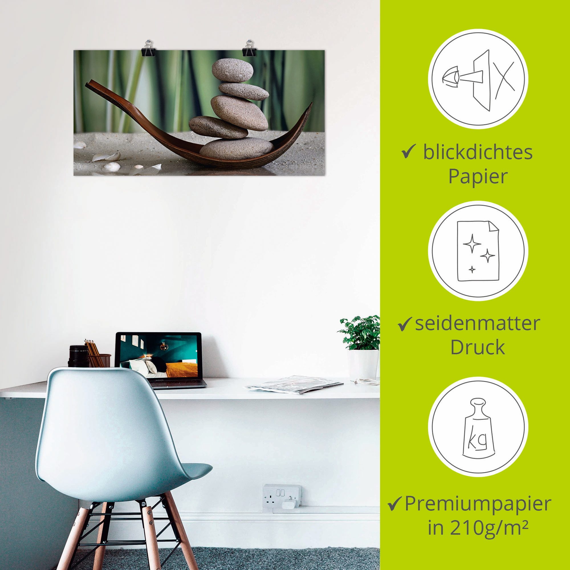 Artland Artprint Evenwicht als artprint op linnen, poster, muursticker in verschillende maten