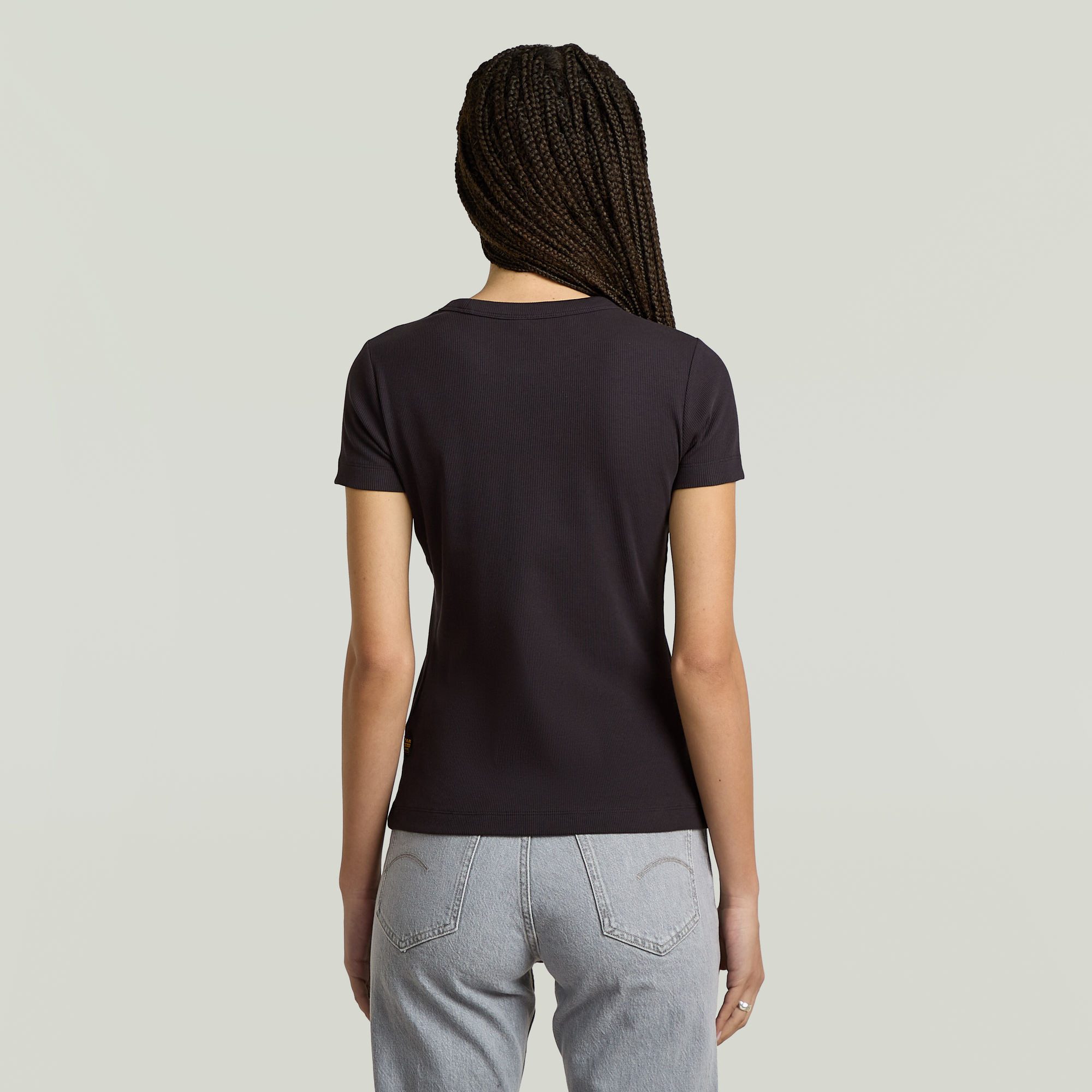 G-Star RAW T-shirt Rib Cap Sleeve