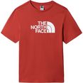 the north face t-shirt rood
