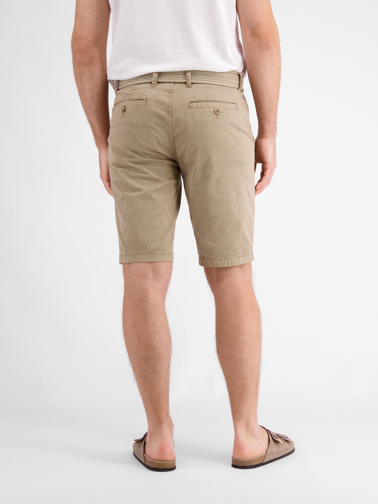 Lerros Bermuda LERROS chino bermuda met print