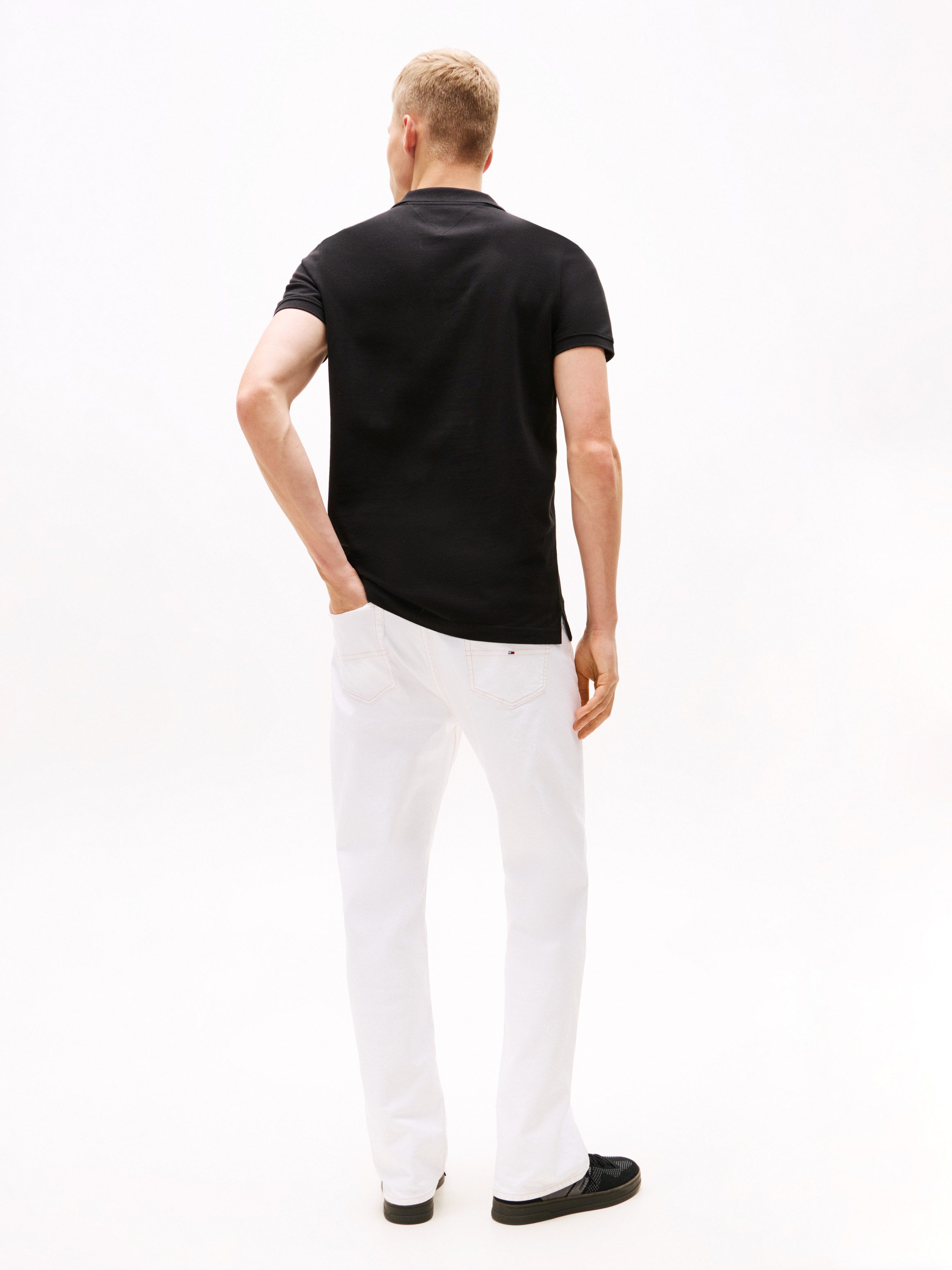 TOMMY JEANS Poloshirt TJM SLIM PLACKET POLO EXT