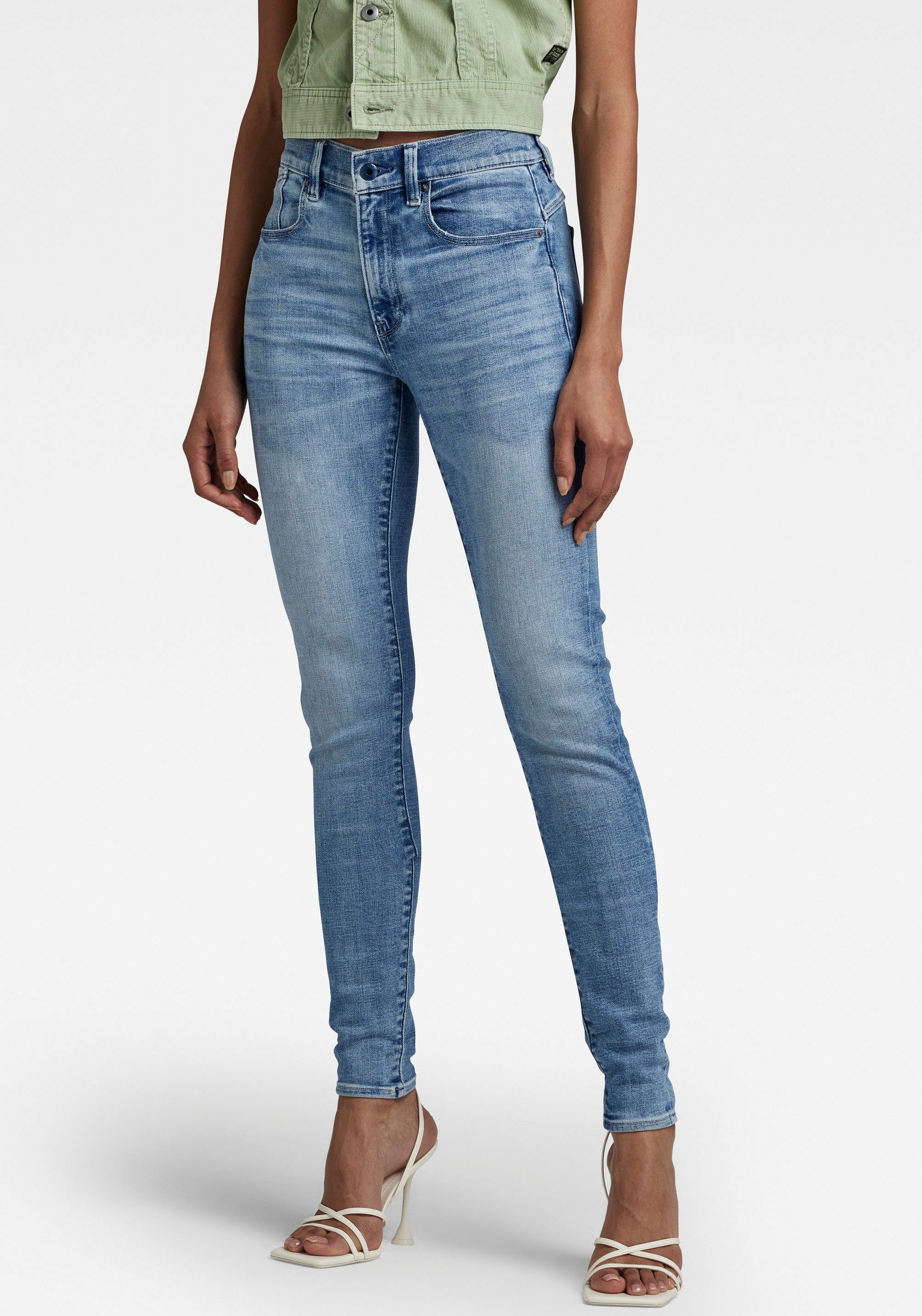 NU 20% KORTING: G-Star RAW Skinny fit jeans Lhana met wellnessfactor door het stretchaandeel