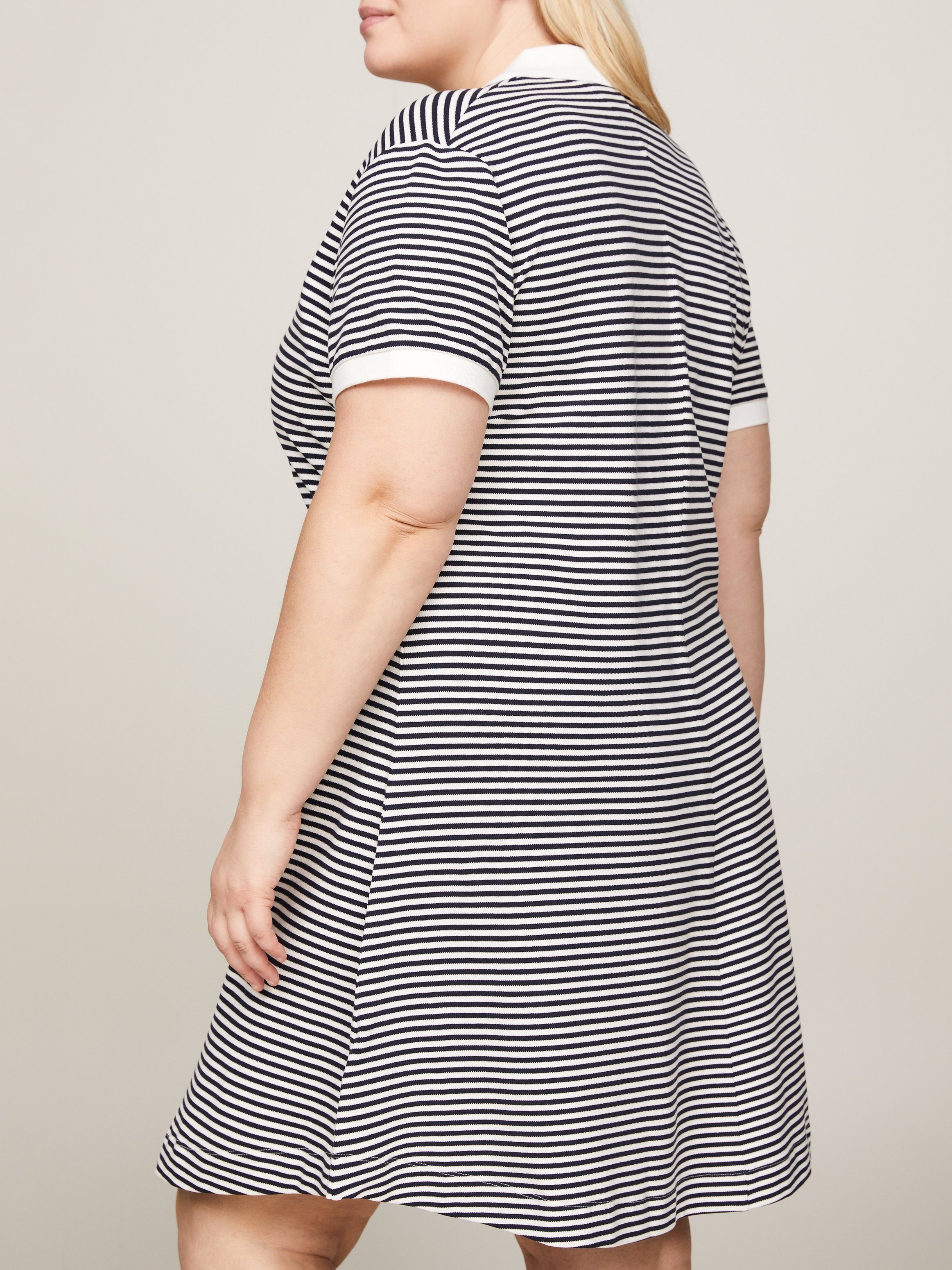 Tommy Hilfiger Curve Polojurk CRV OPEN PLACKET F&F LY POLO DRS