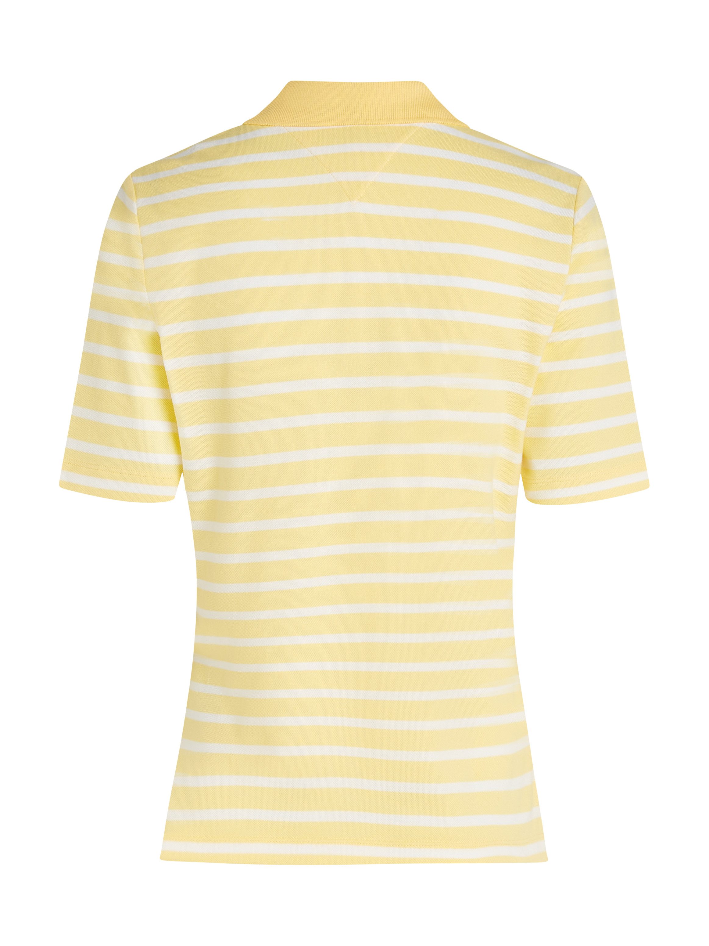 Tommy Hilfiger Poloshirt 1985 Regular Fit Pique Premium Polo met logo-borduursel, met zijsplitten