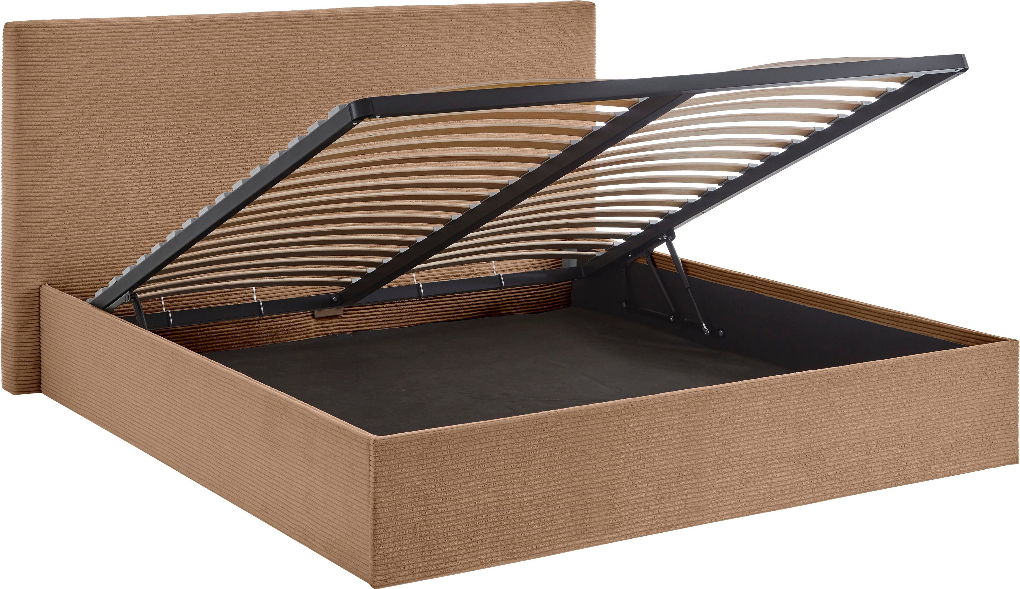 ATLANTIC home collection Bedframe Melody met bedkist en lattenbodem