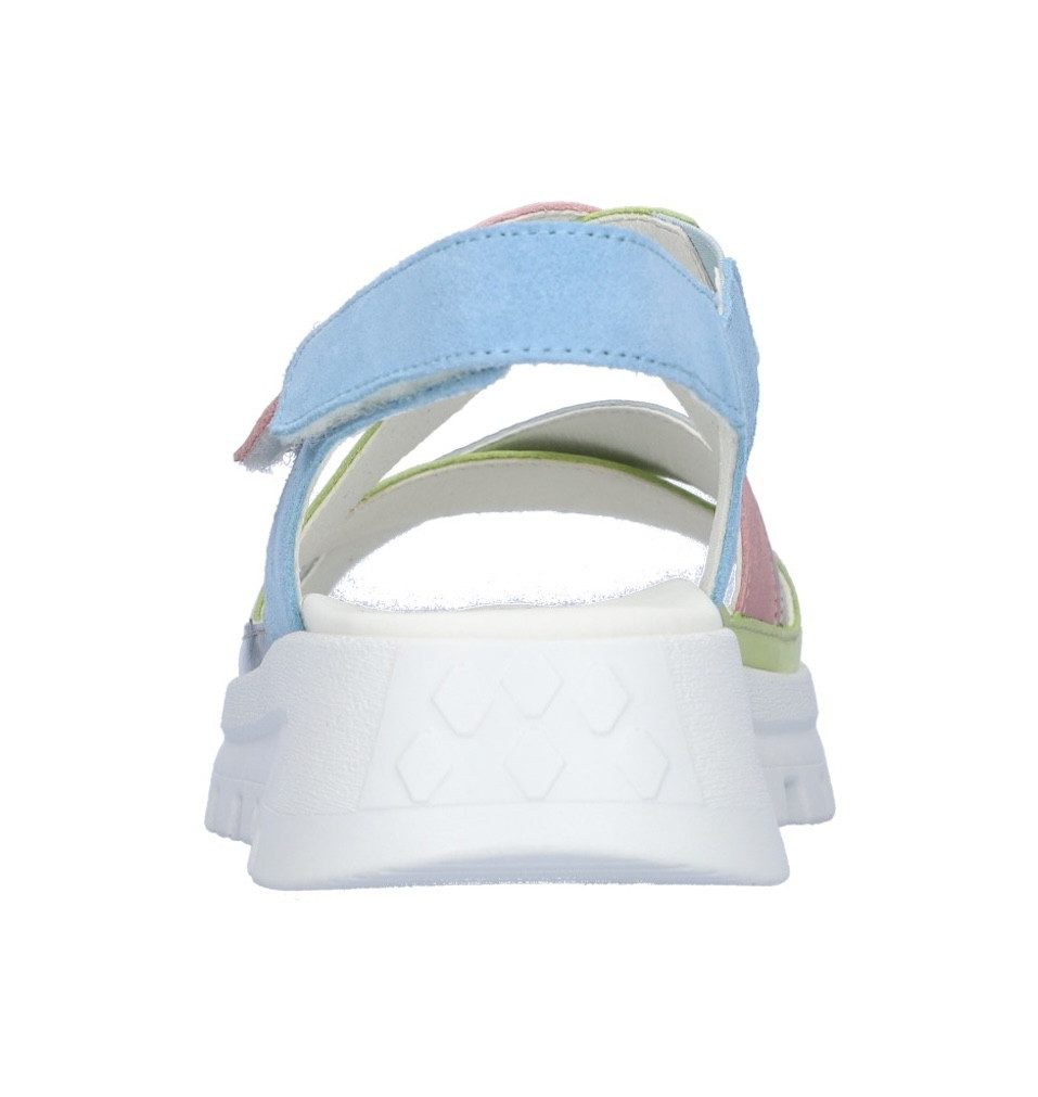 Waldläufer Plateausandalen H-NELE Zomerschoen, klittenbandschoen, sandaal in comfortbreedte H (= zeer wijd)