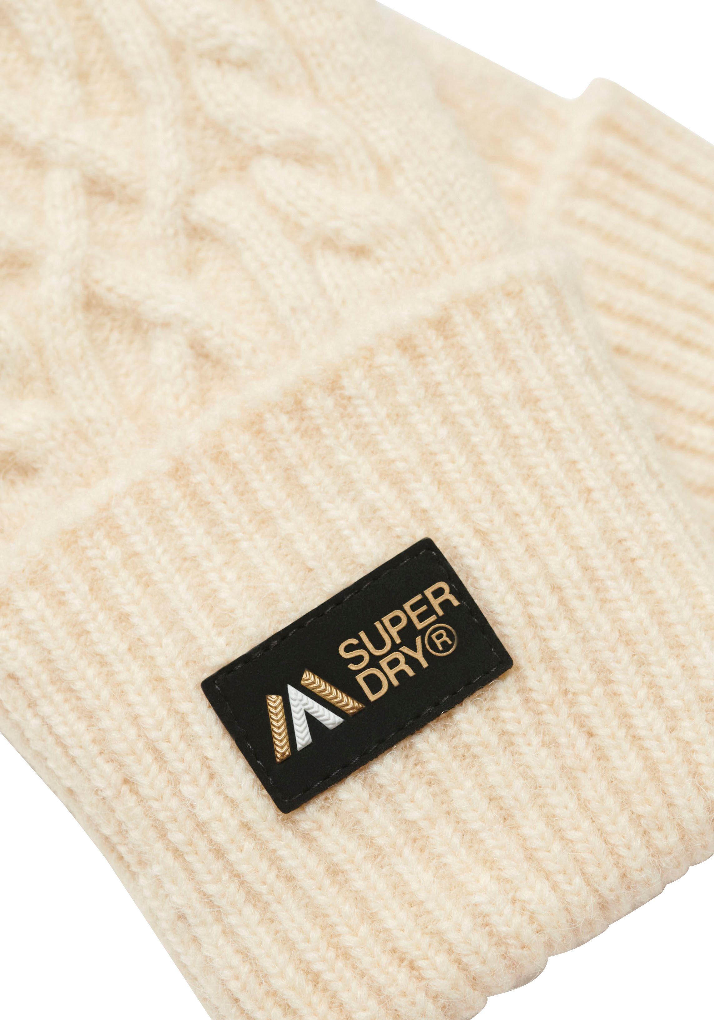Superdry Gebreide handschoenen CABLE LUXE HANDWARMERS