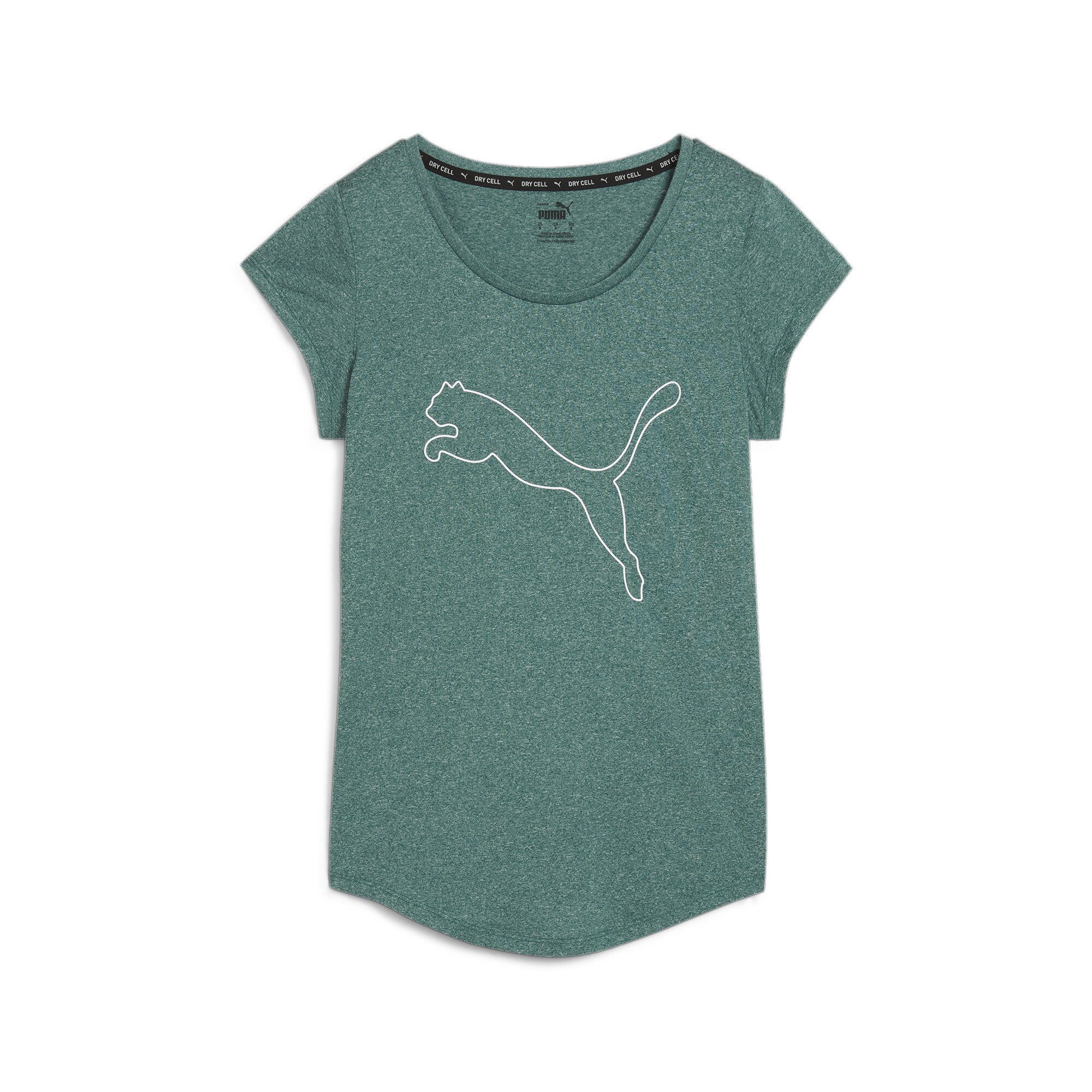 PUMA Trainingsshirt PERFORMANCE HEATHER CAT TEE W