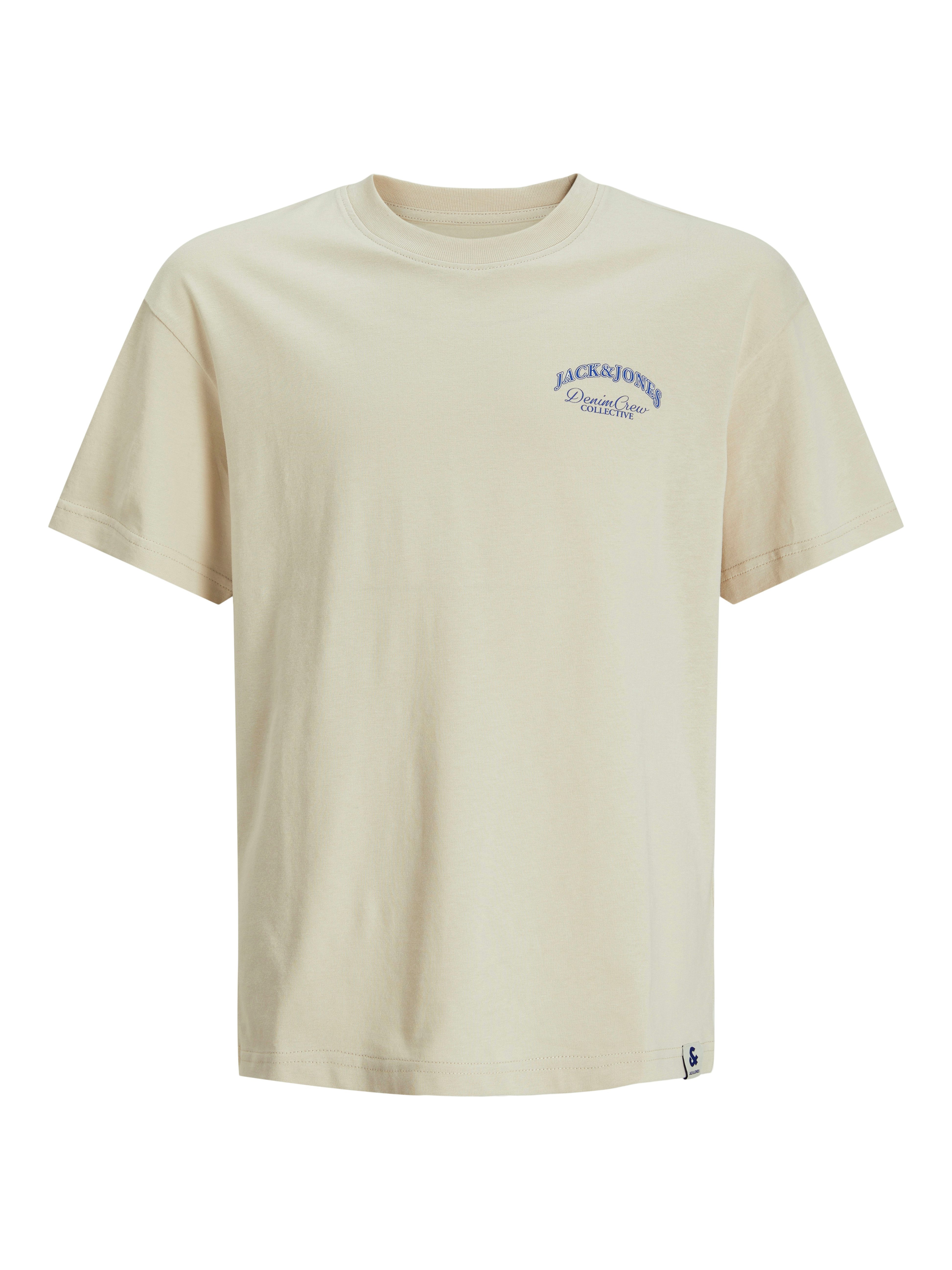Jack & Jones Junior T-shirt JJEBRANDES BACKP RELAXED TEE SS SN JNR