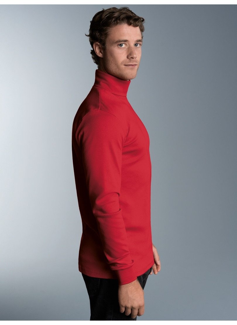 Trigema Colshirt TRIGEMA ski- en sportcoltrui met lange mouwen (1-delig)