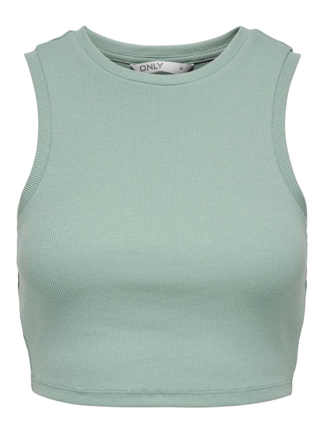 Only Tanktop ONLVILMA S/L CROPPED TANK TOP JRS NOOS