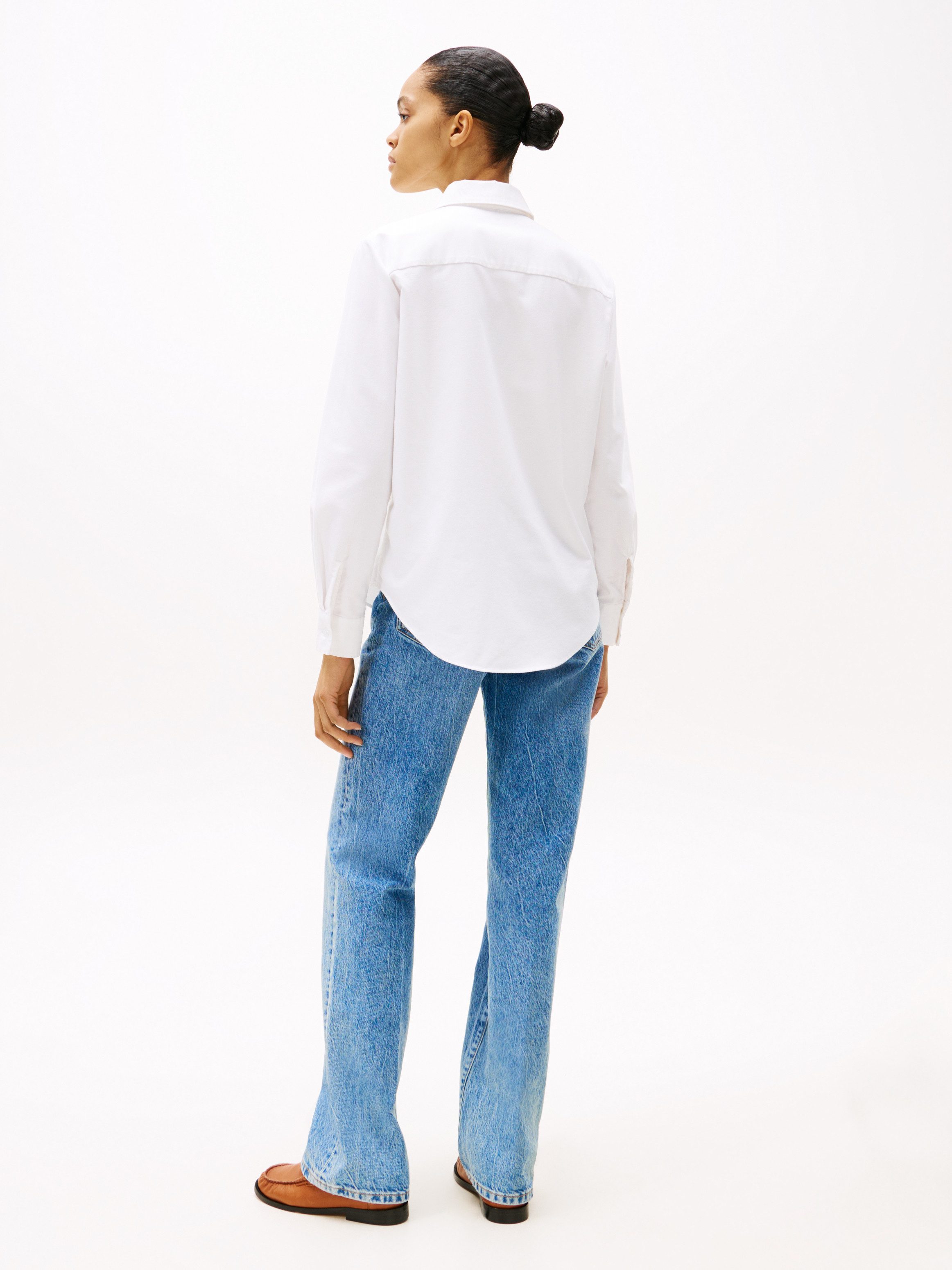 Tommy Hilfiger Overhemdblouse OXFORD RELAXED FIT SHIRT