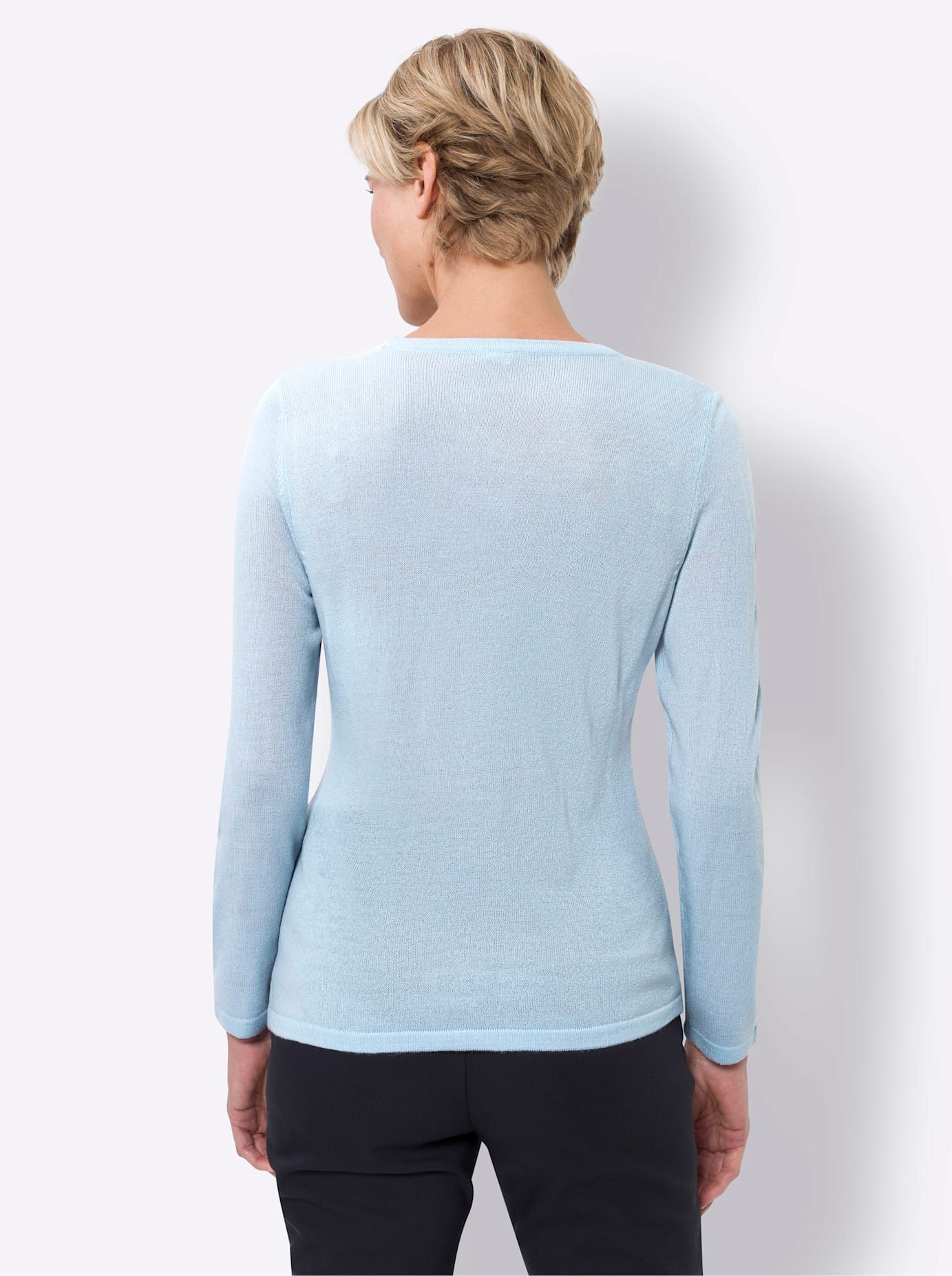 Classic Basics Gebreide Trui met lange mouwen