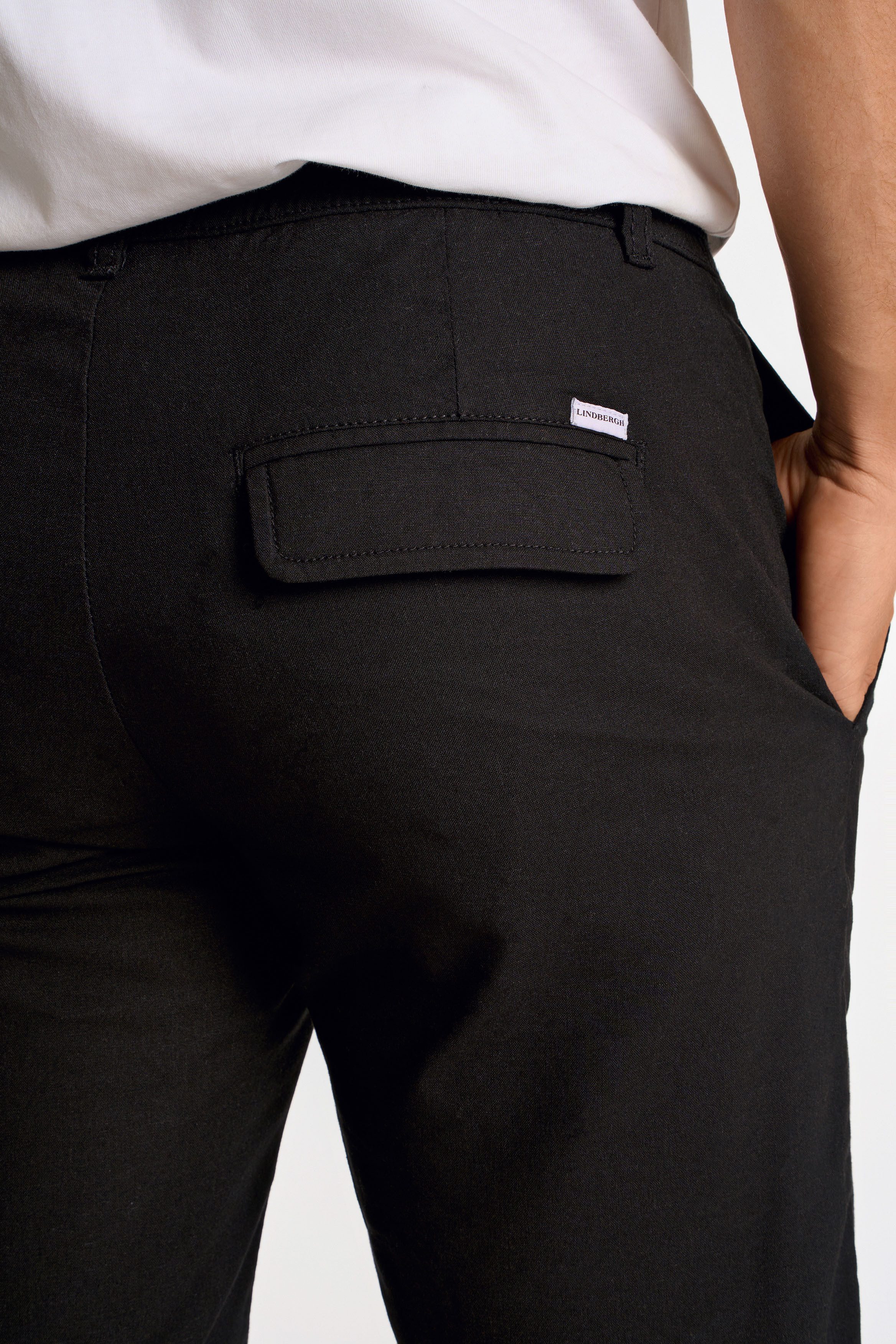 LINDBERGH Chino-short met linnen