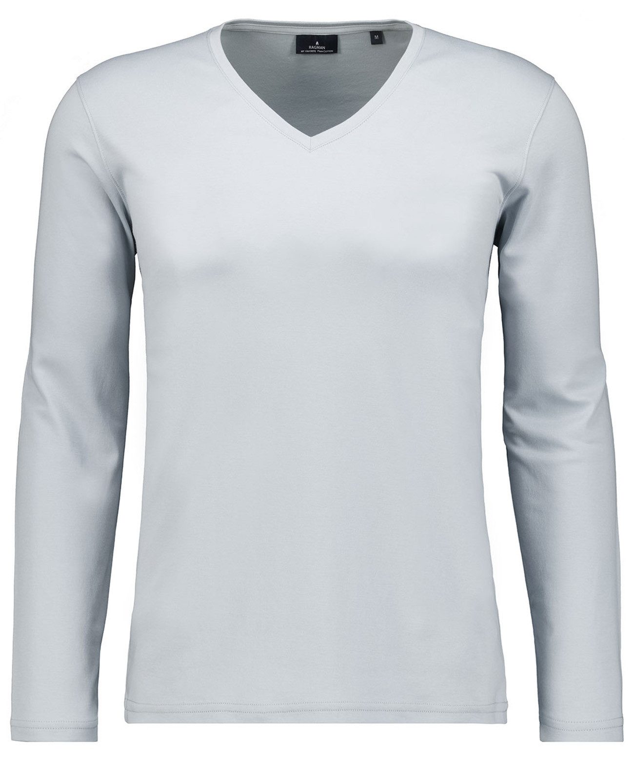 RAGMAN Shirt met lange mouwen heren t-shirts maat XXL
