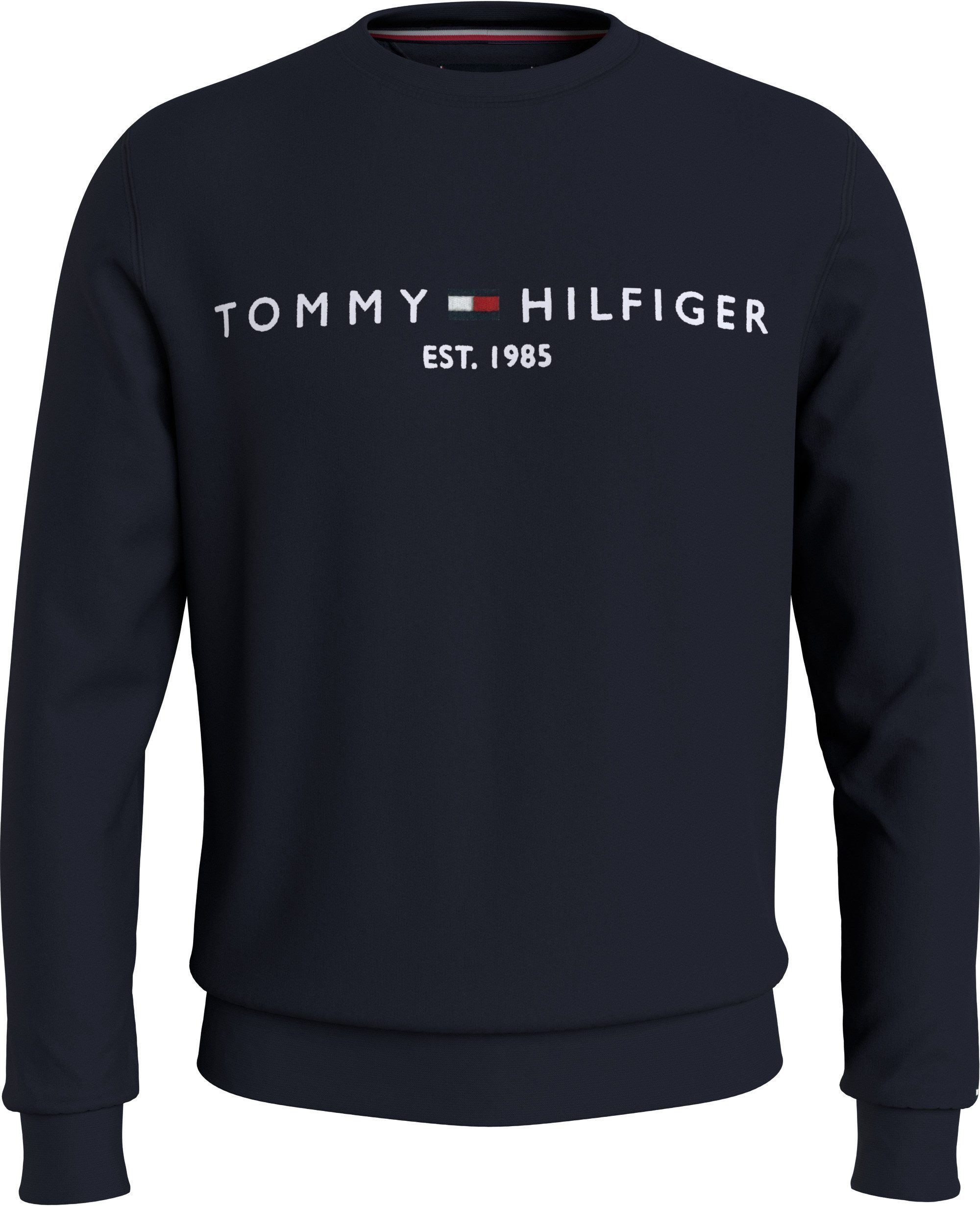 Tommy Hilfiger Sweatshirt BT-TOMMY LOGO SWEATSHIRT-B in grote maten met logoprint