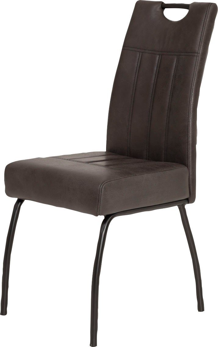 HELA Stoel met 4 poten Beate S met comfortabele binnenvering zitting (set, 2 stuks)