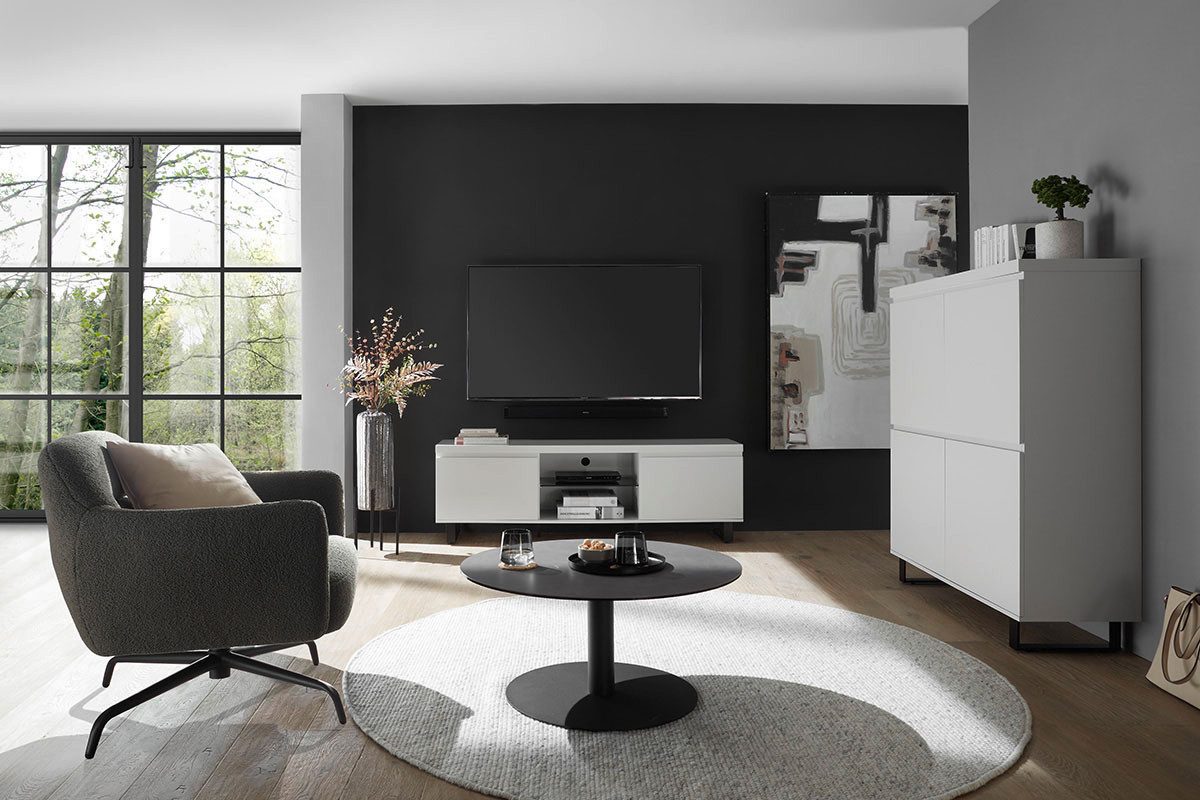 MCA furniture Loungestoel TAJO draaistoel met armleuningen (1 stuk)