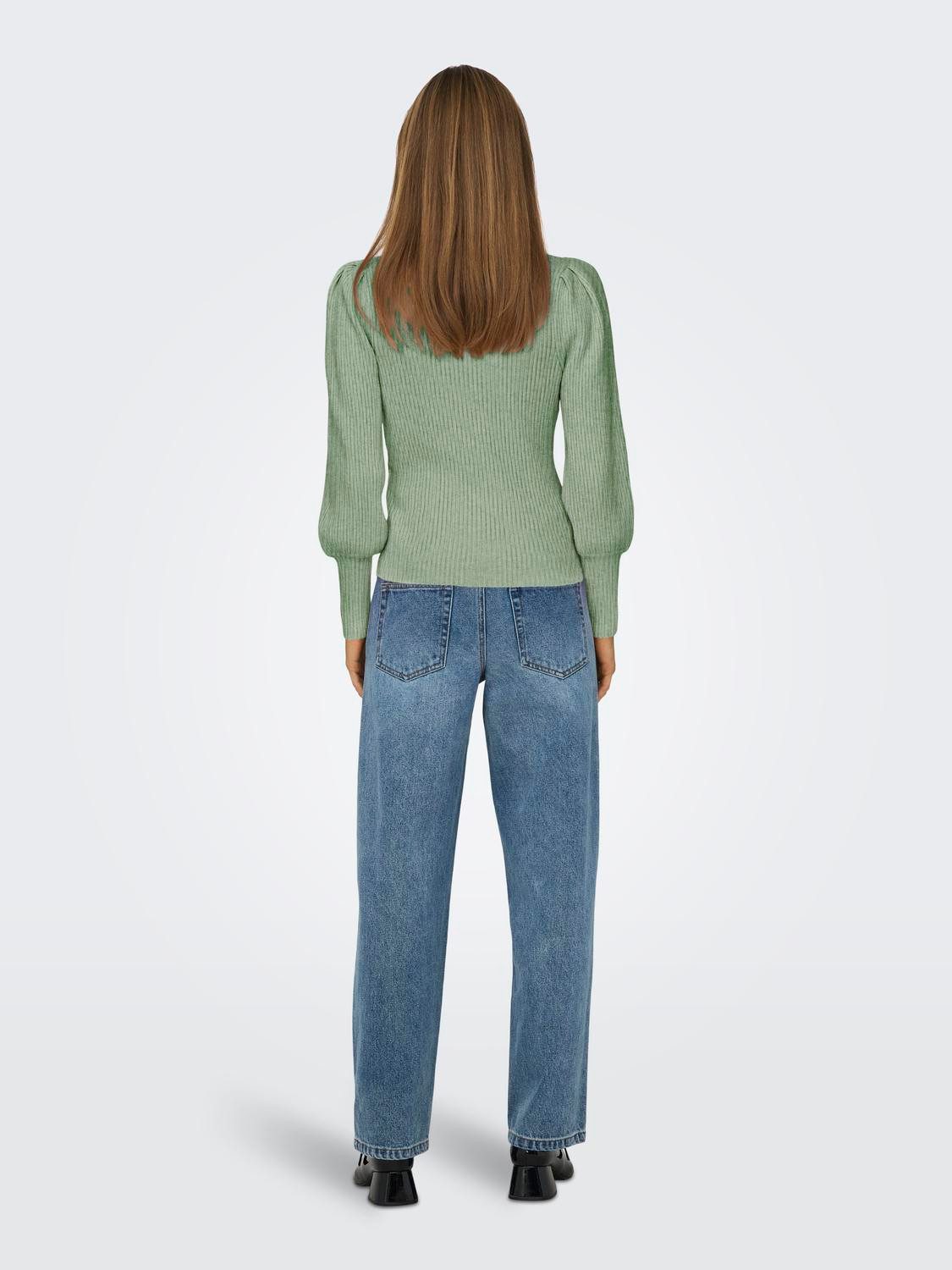 Only Gebreide trui ONLKATIA L S HIGHNECK PULLOVER KNT NOOS