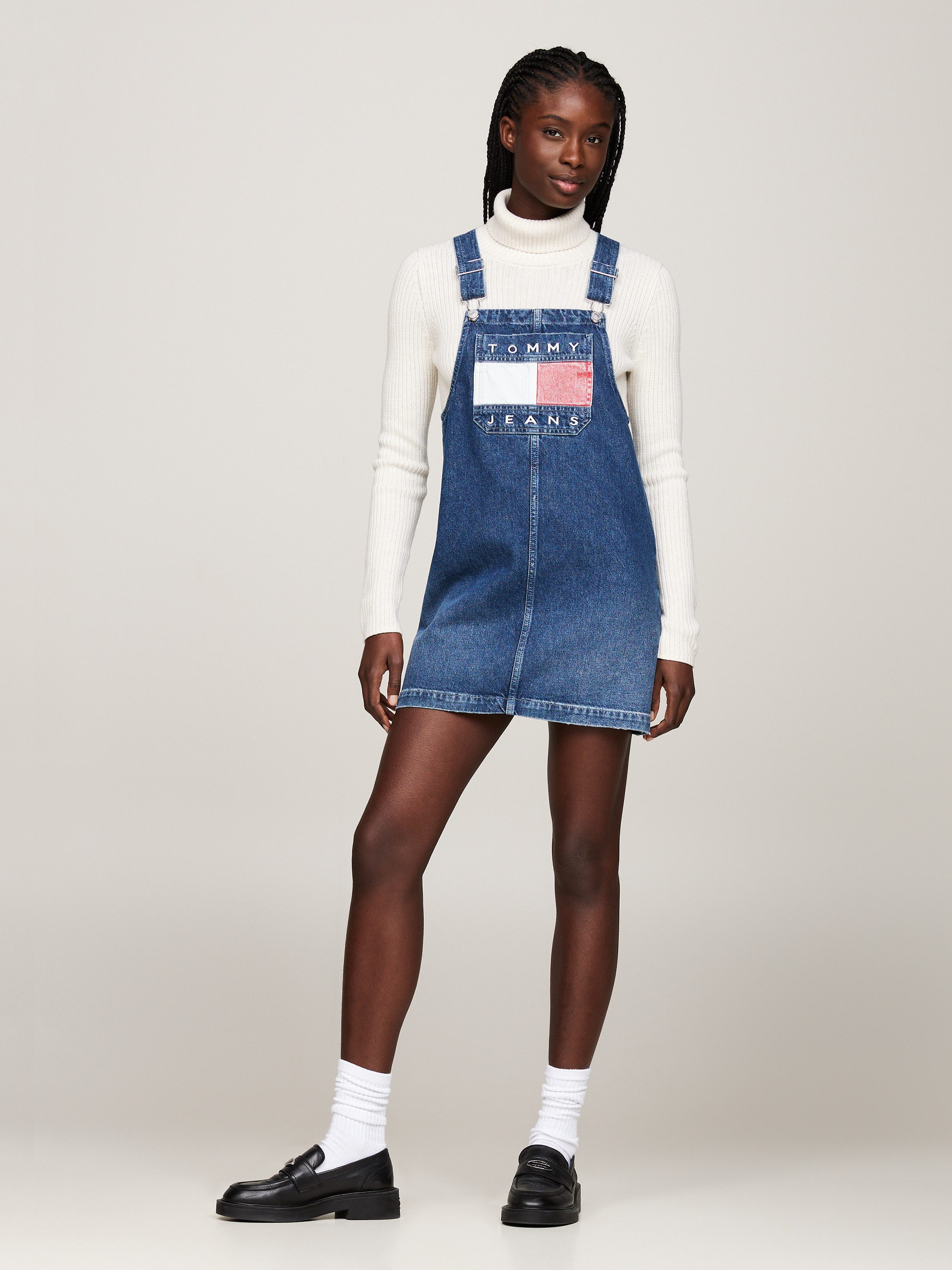 TOMMY Jeans jurk PINAFORE DRESS DH6031 EXT