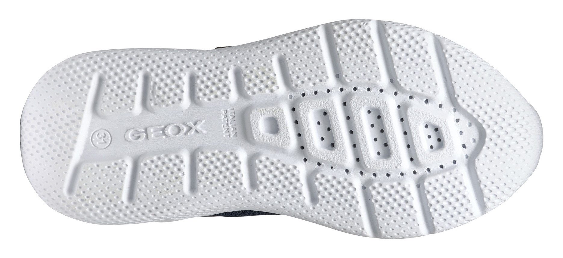 Geox Sneakers J SPRINTYE BOY , slip-on sneaker, klittenbandschoen, vrijetijdsschoen in casual look