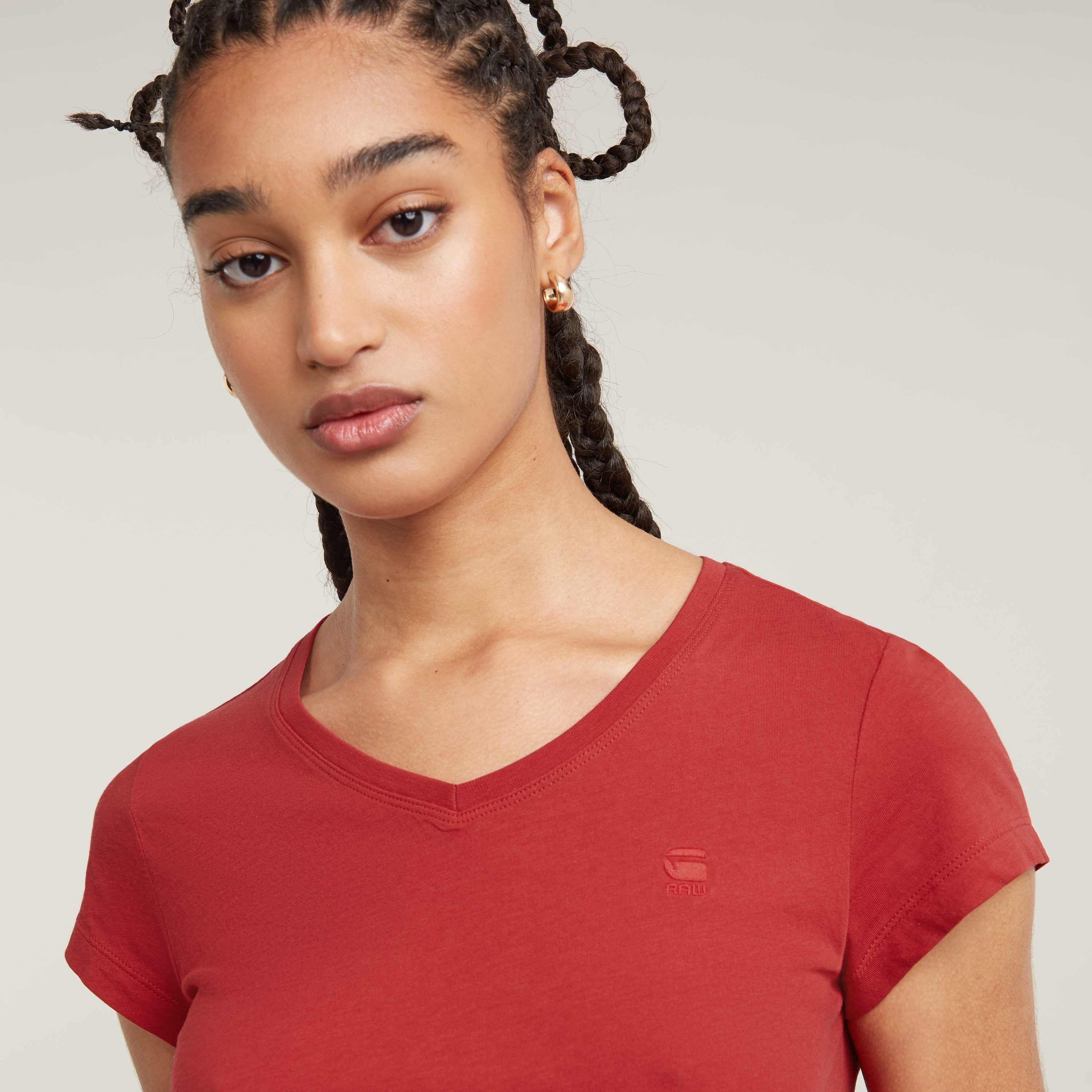 G-Star RAW Shirt met V-hals Eyben