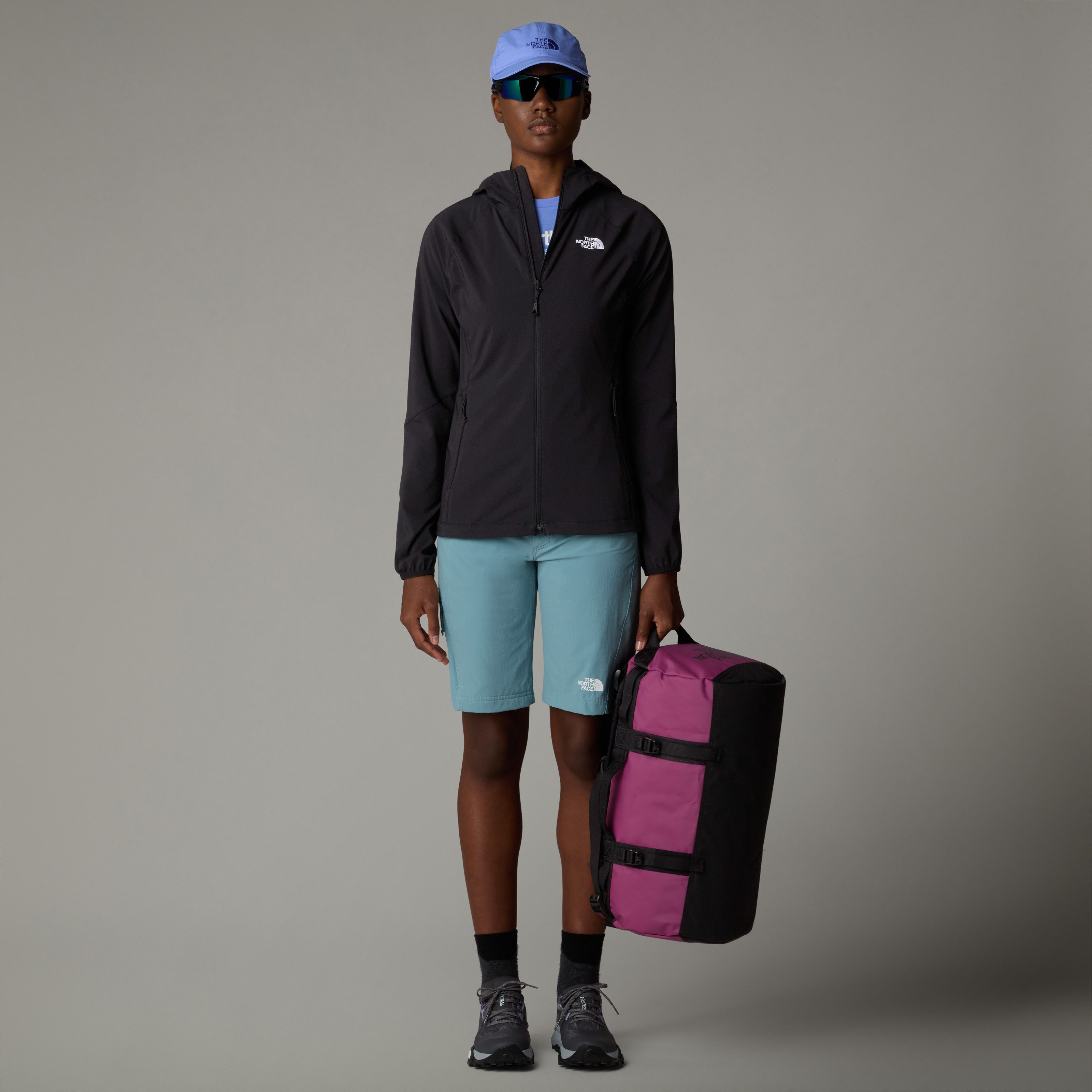 The North Face Softshell-jack Nimble capuchonjack voor dames