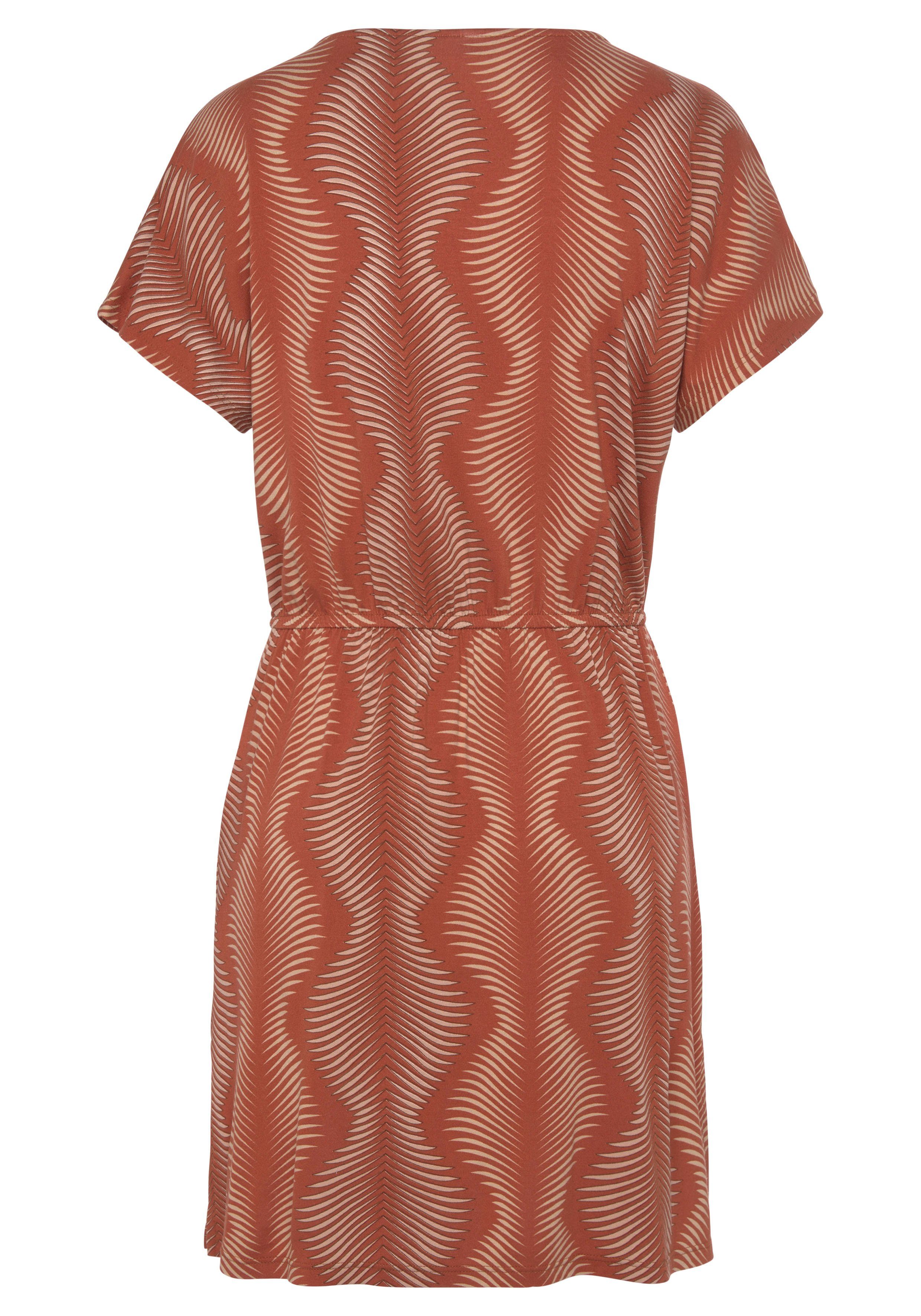 Lascana Nachthemd met grafische print all-over