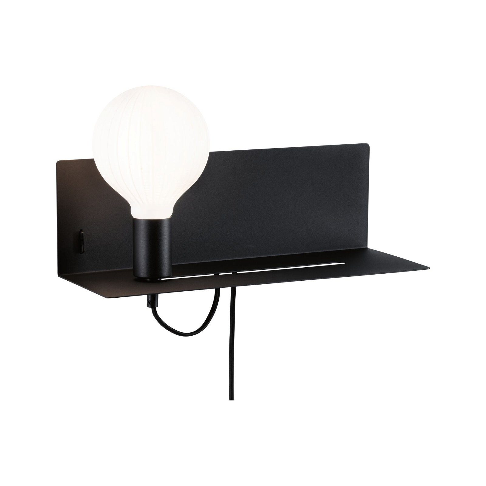 Paulmann Wandlamp Devara max. 1x40W USBC 230V metaal