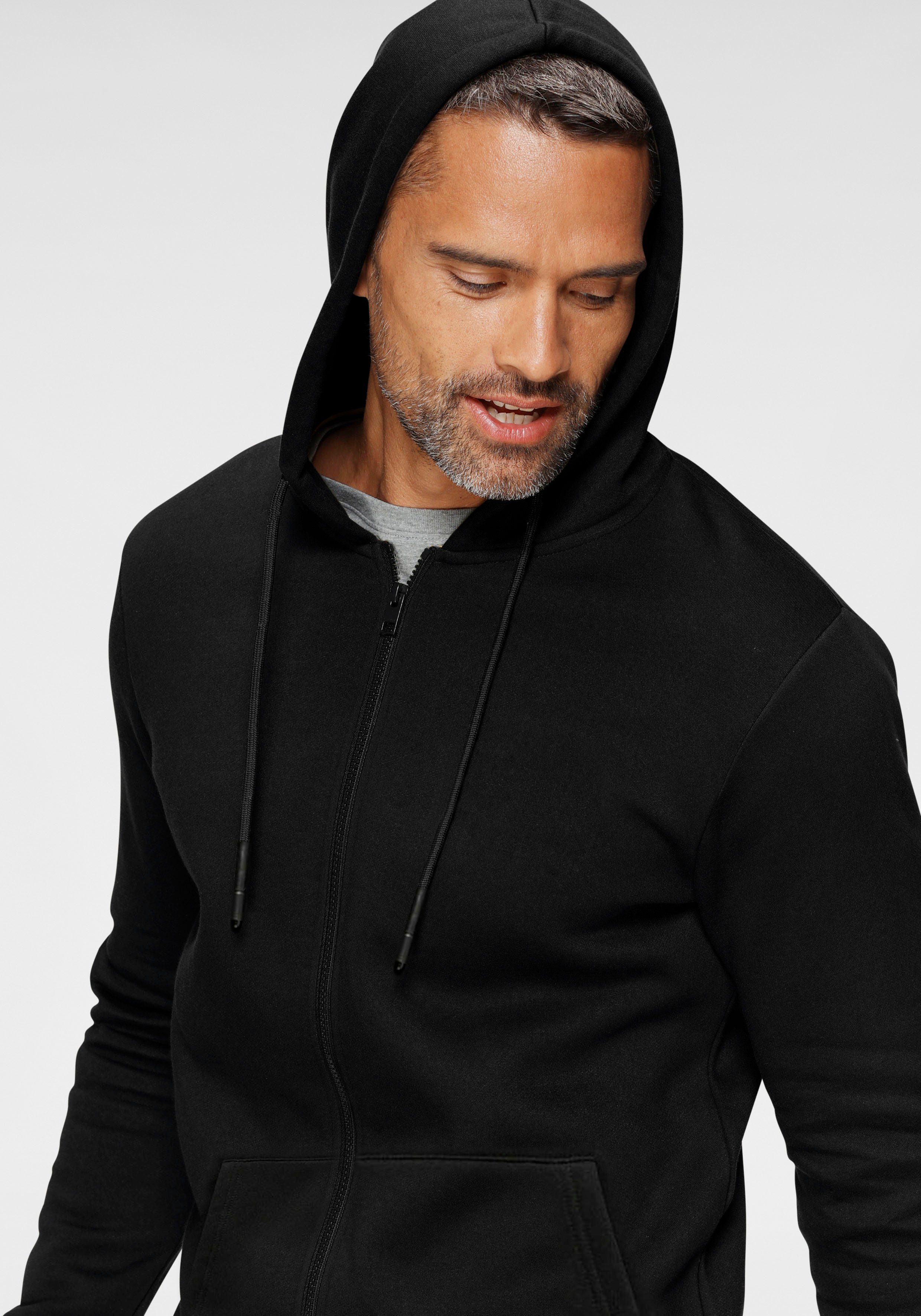 ONLY & SONS Capuchonsweatvest CERES LIFE ZIP THR. HOODIE SWEAT