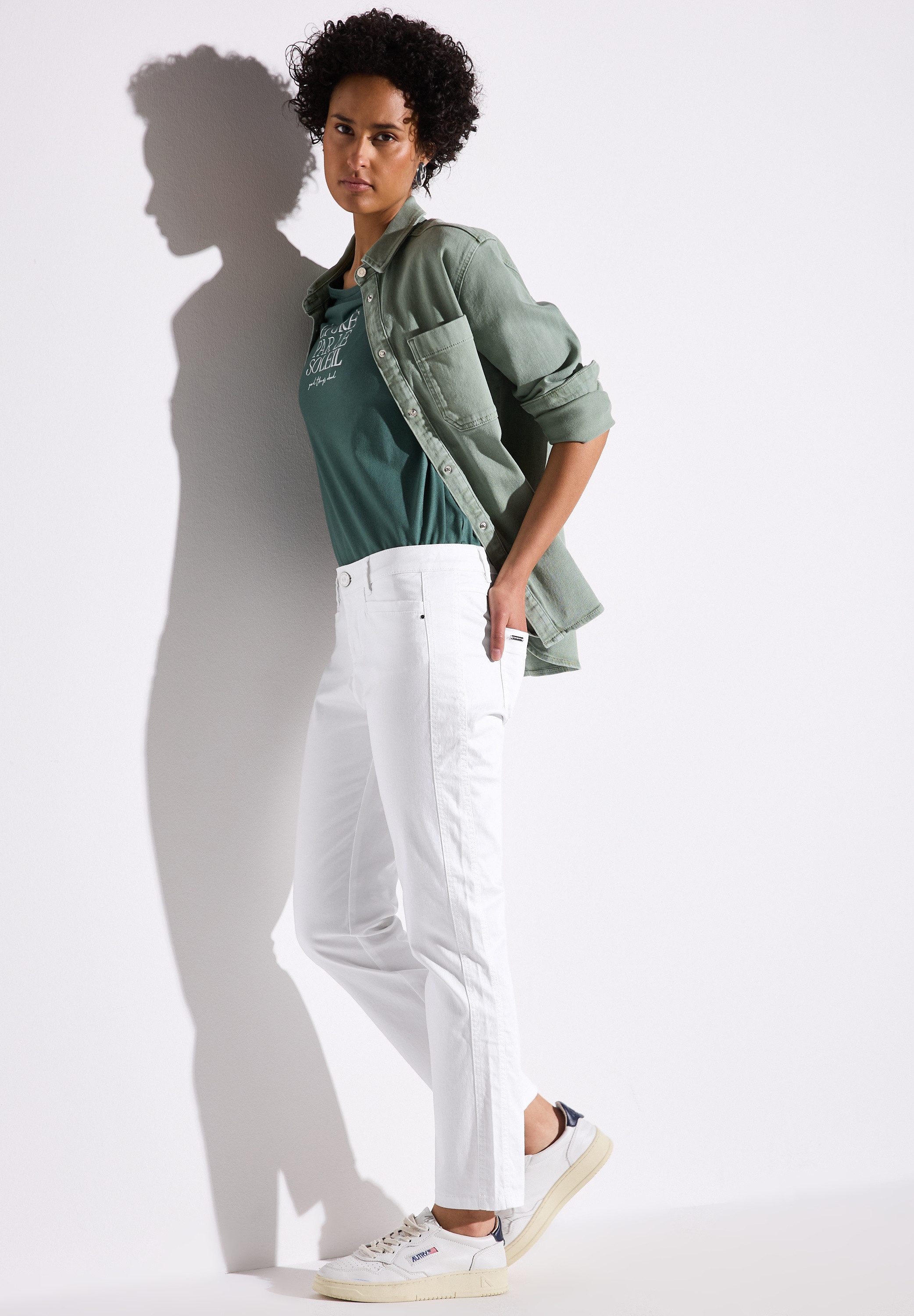STREET ONE Stoffen broek Yulius
