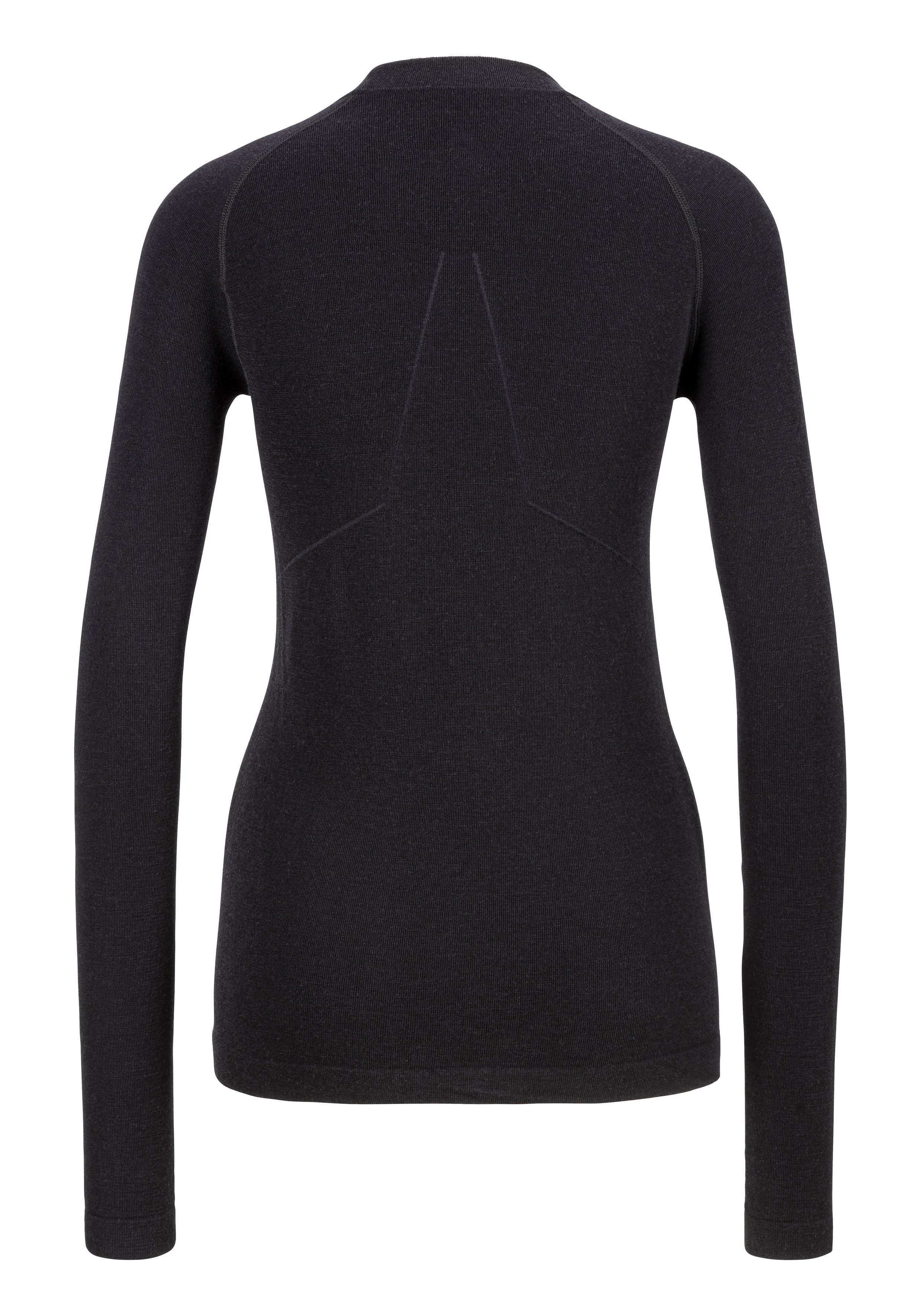 XTREME sockswear Hemd MEN THERMAL WOOL UNDERSHIRT met merinowolpercentage hoge ronde halslijn voor koude temperaturen (1 stuk)