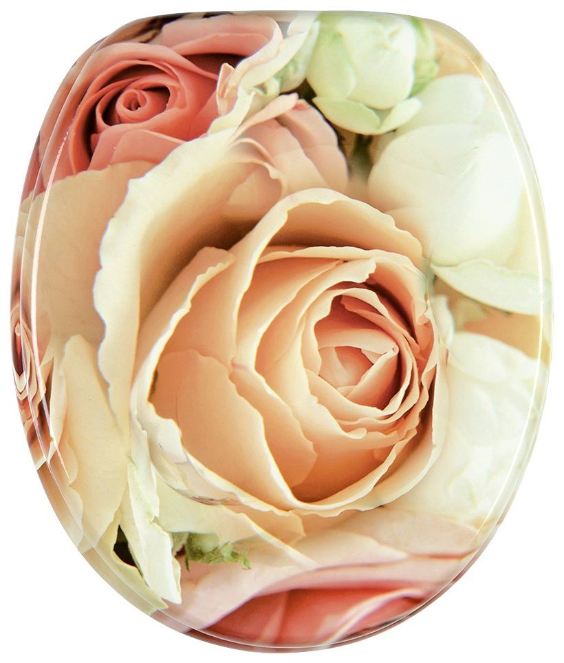 Ongemak draaipunt diep Sanilo Toiletzitting Roze roos met soft-closemechanisme online bestellen |  OTTO
