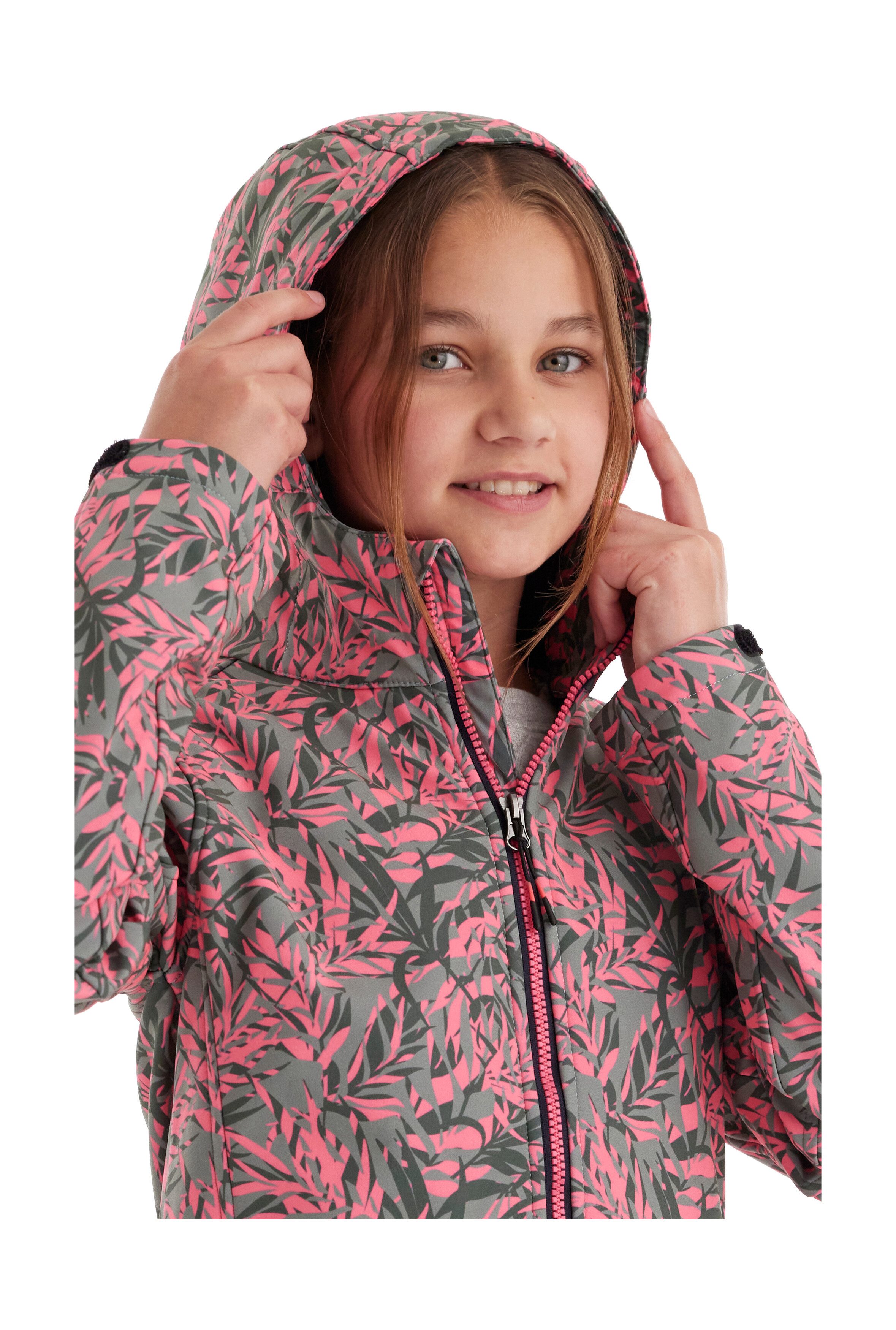 Killtec Softshell-jack Meisjes Softshell-jack Print
