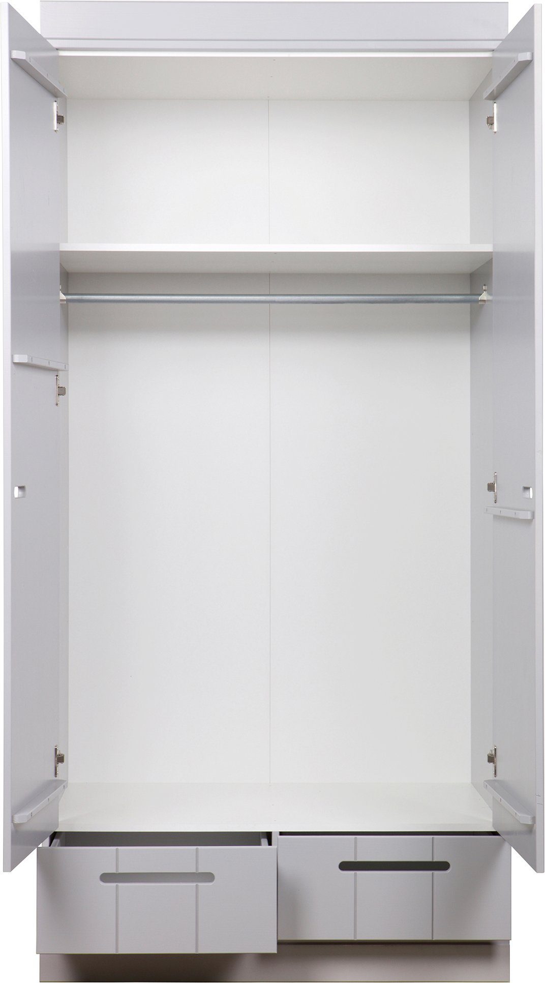 WOOOD Kledingkast Connect met kledingstang, breedte 94 cm x hoogte 195 cm