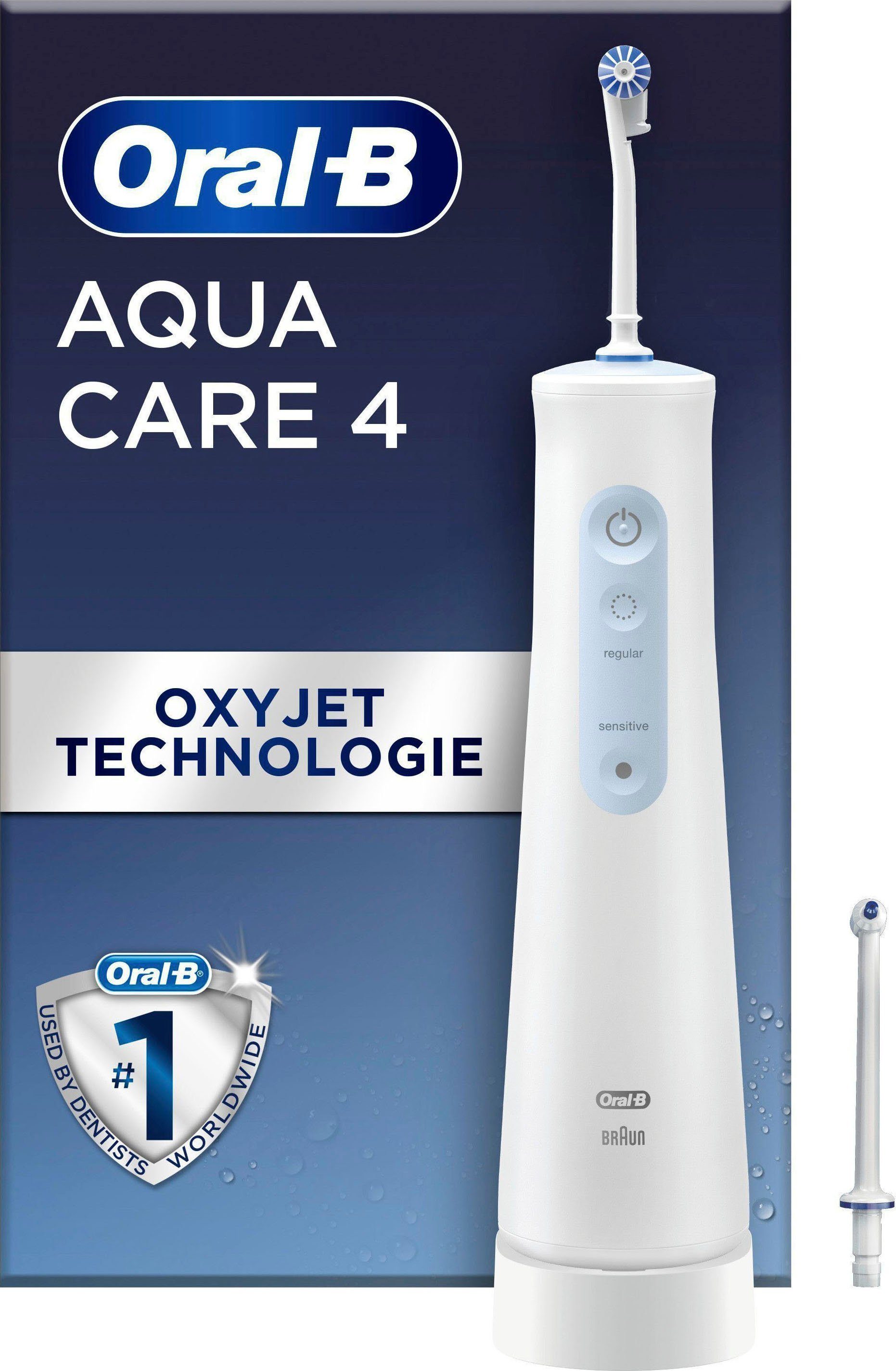 Oral B Monddouche AquaCare 4 Draadloos met Oxyjet-technologie