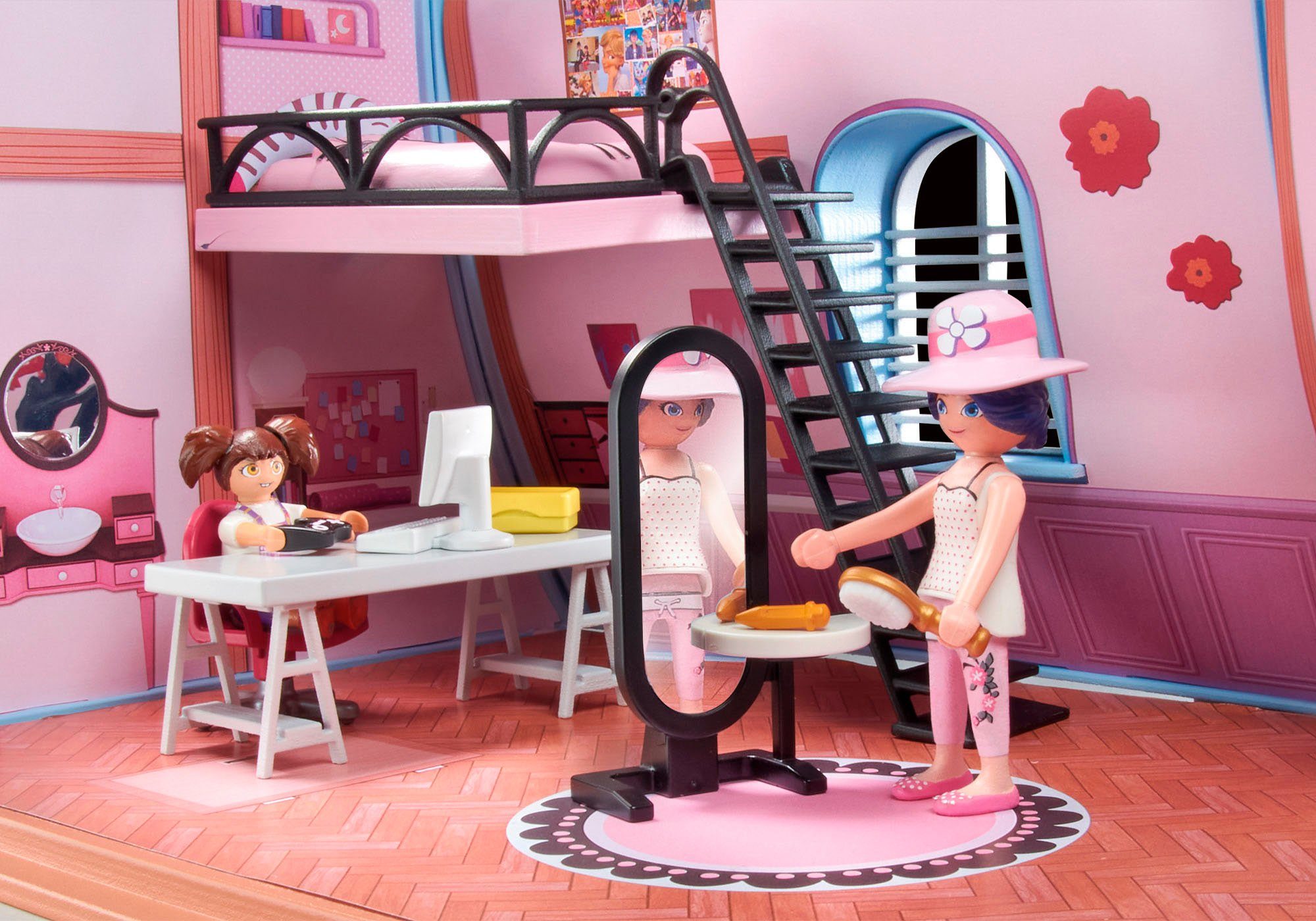 Playmobil® Constructie-speelset Miraculous: Marinettes loft (71334), Miraculous (73-delig)