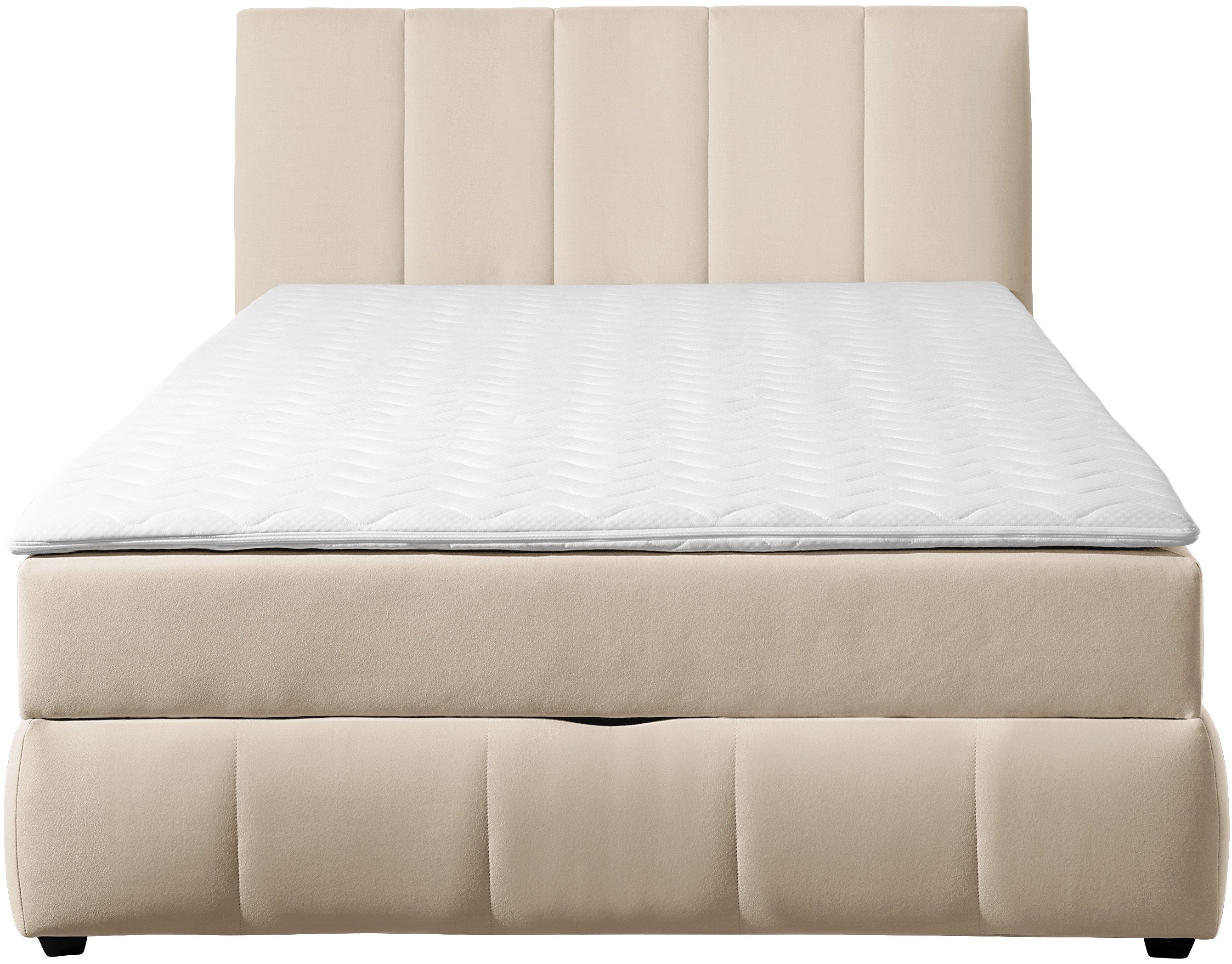 INOSIGN Boxspring Hartley Inclusief bedlade & topper, kiesbaar in H2, H3 of H4