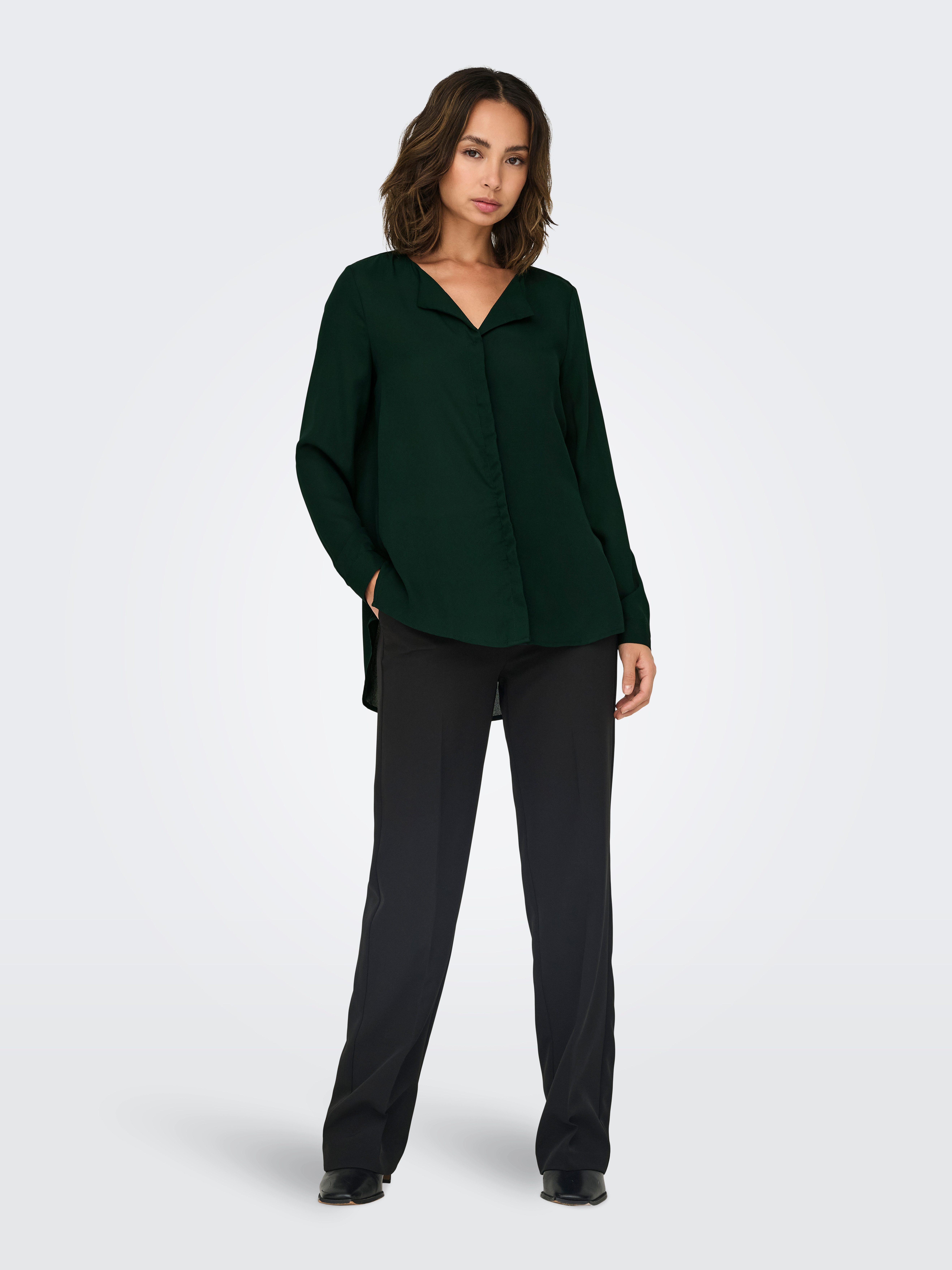 Only Shirtblouse ONLTIANA LIFE L/S LOOSE SHIRT NOOS PTM