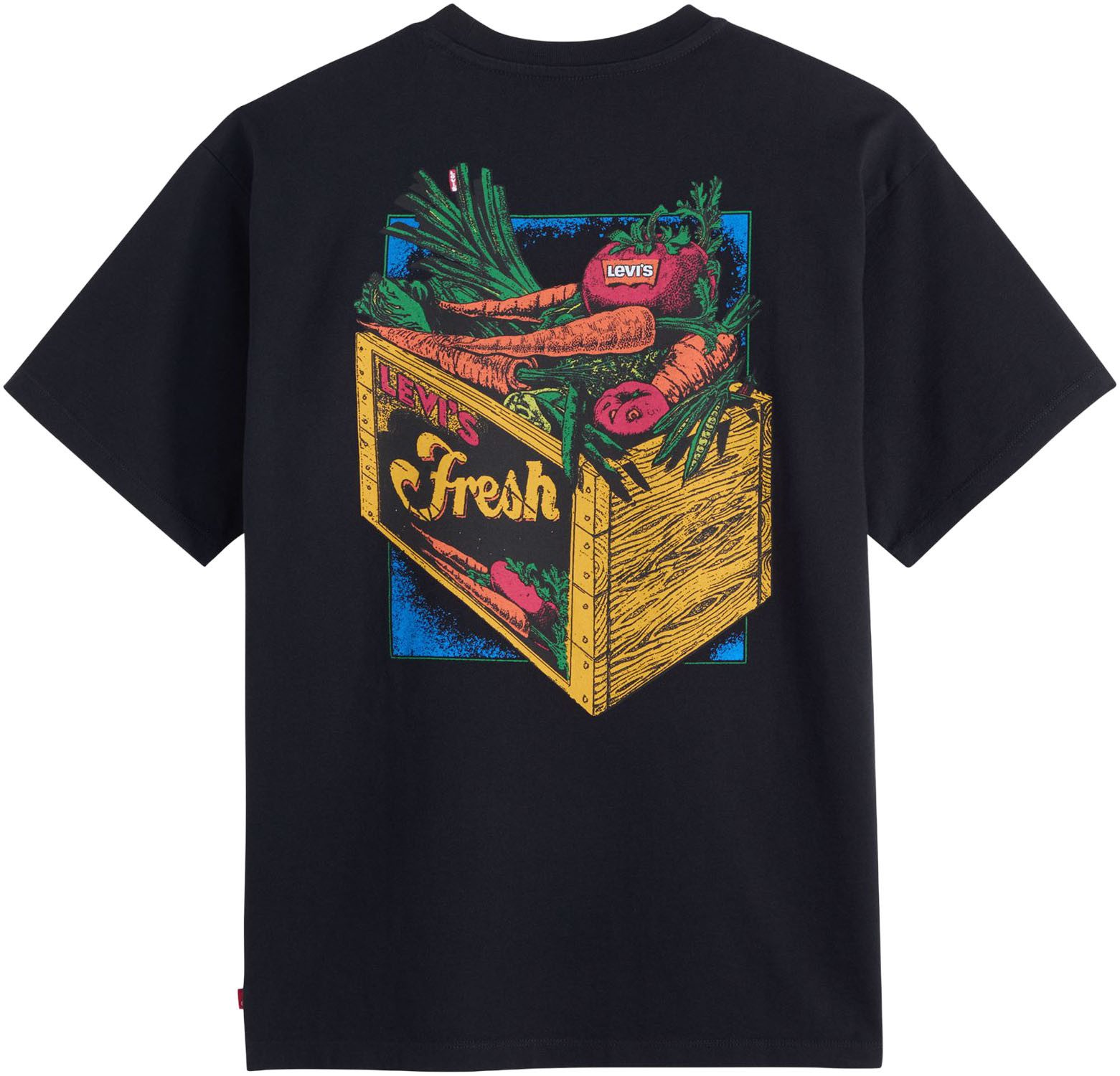 Levi's® T-shirt SEVINTAGE met logo-patch op de borst