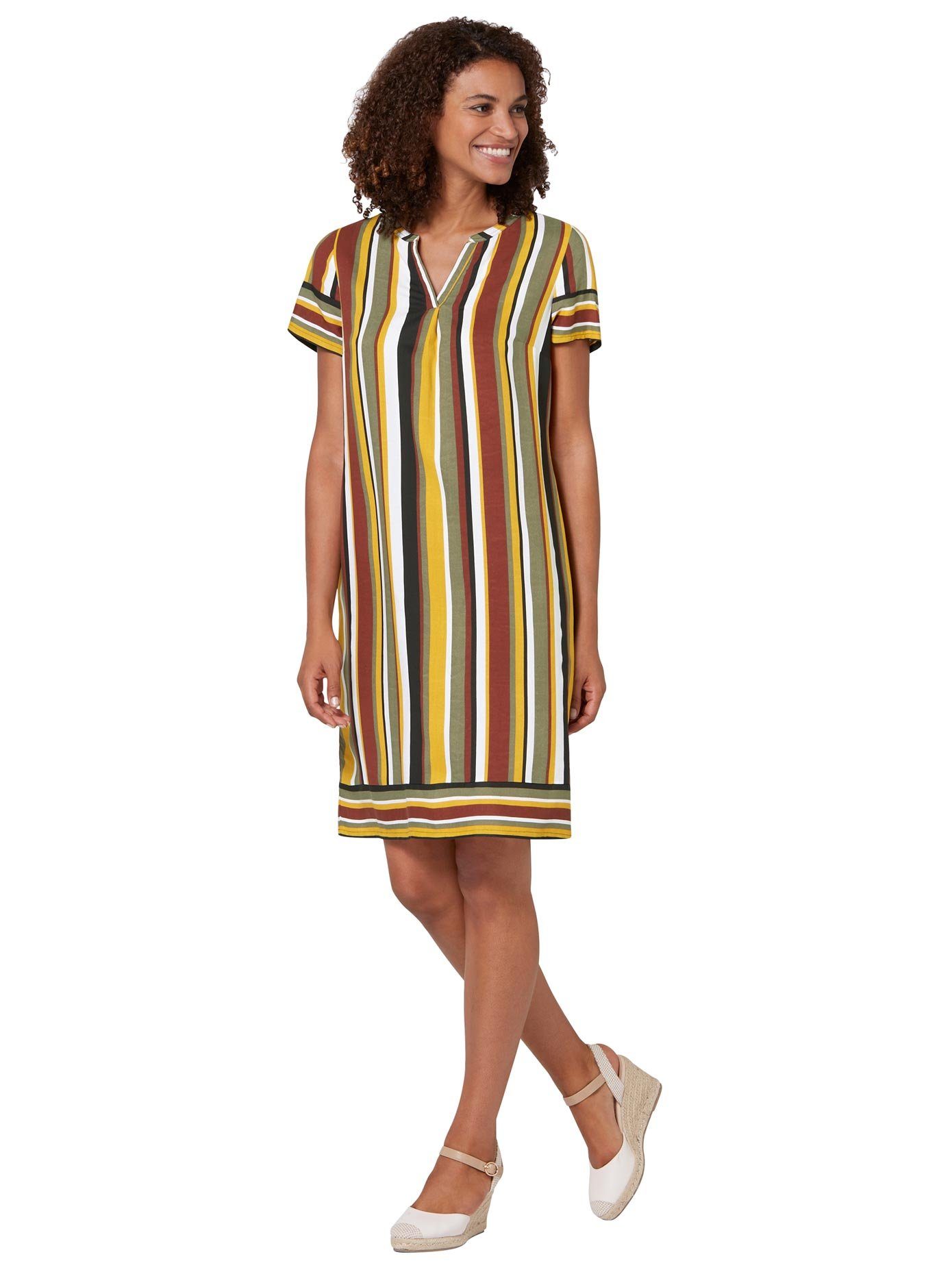 Casual Looks Gedessineerde jurk