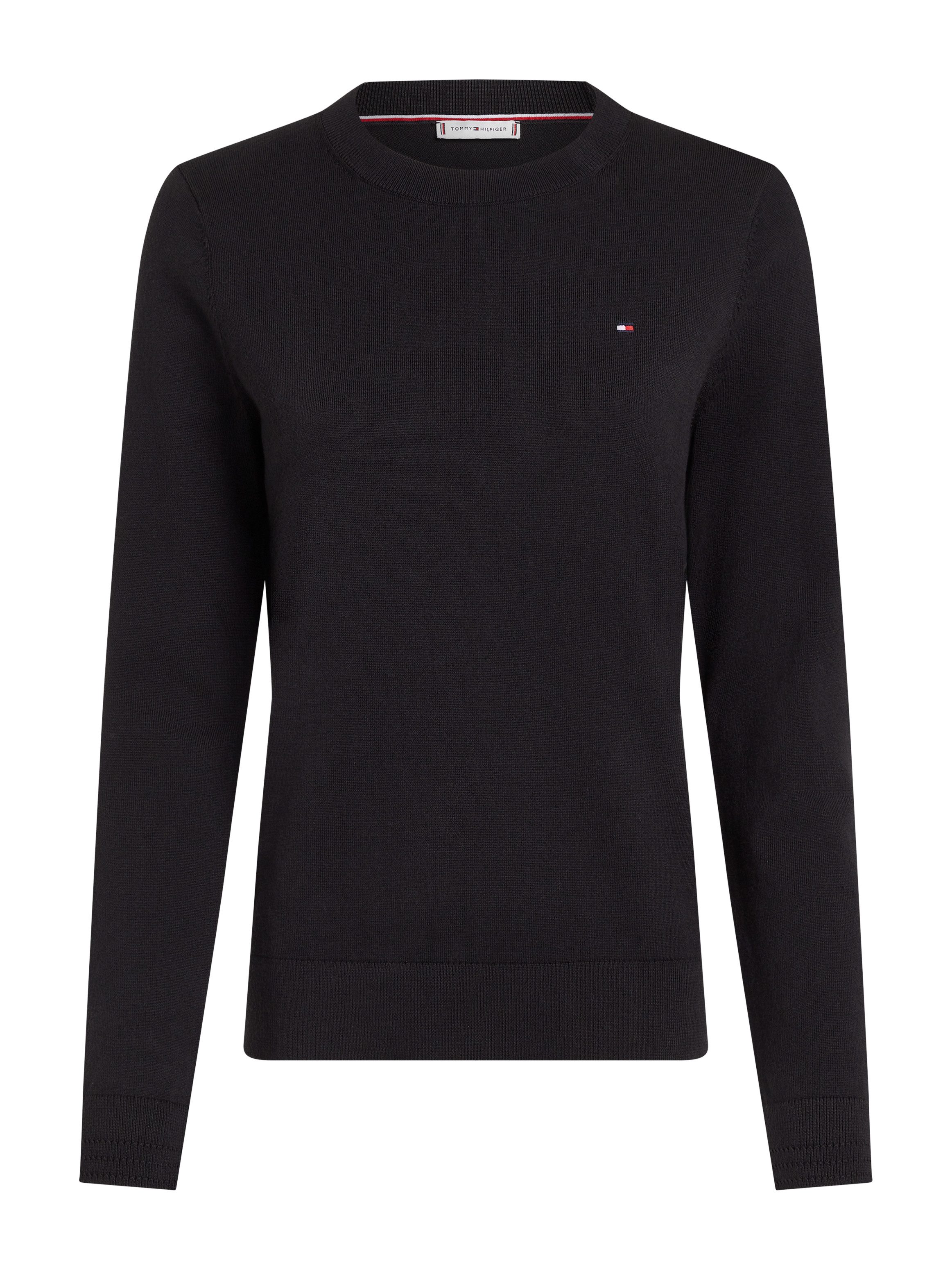 Tommy Hilfiger Trui met ronde hals CO JERSEY STITCH LS C-NK SWT
