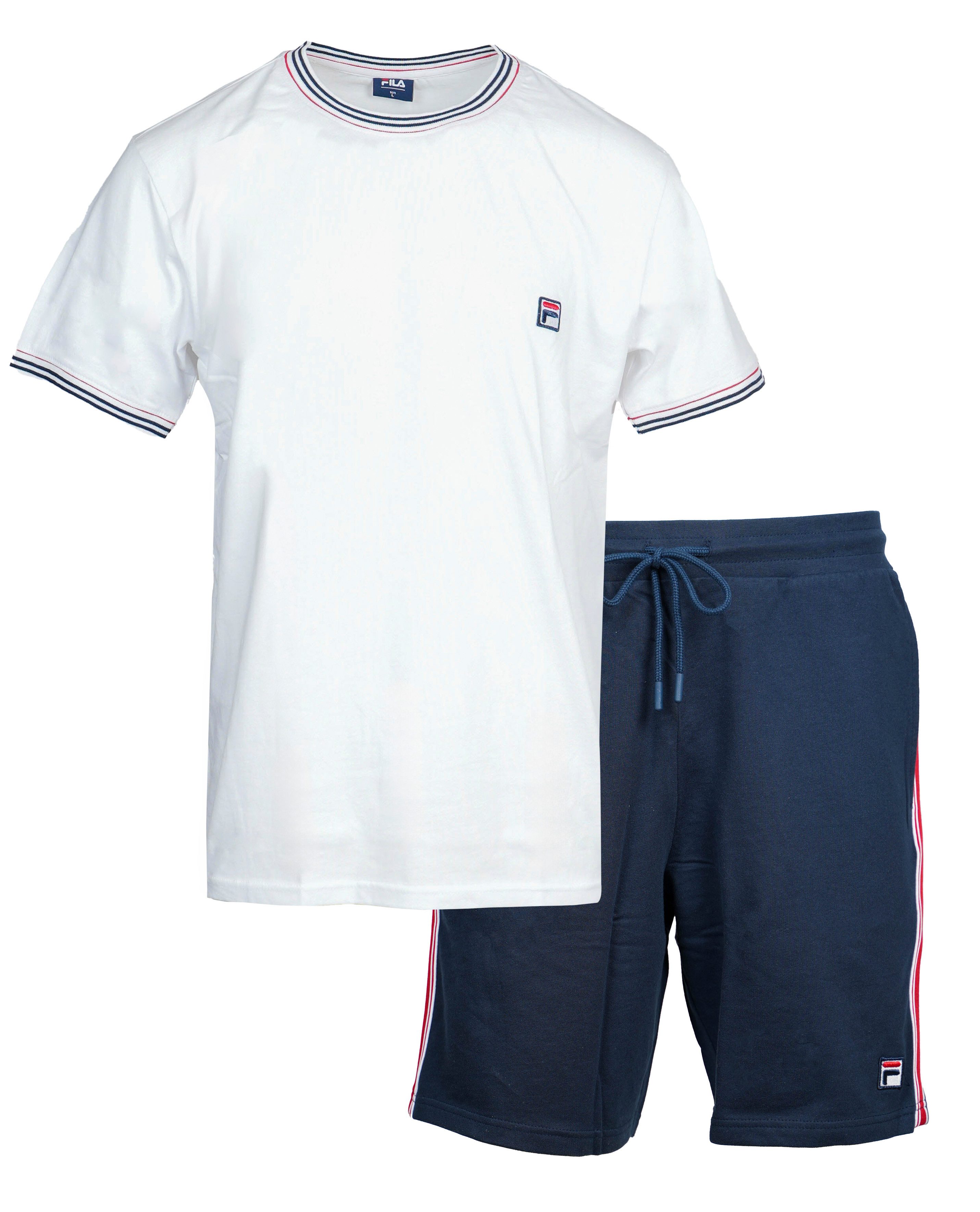 Fila Pyjama MAN JERSEY TOP + FRENCH TERRY PANTS PYJAMAS (2-delig)