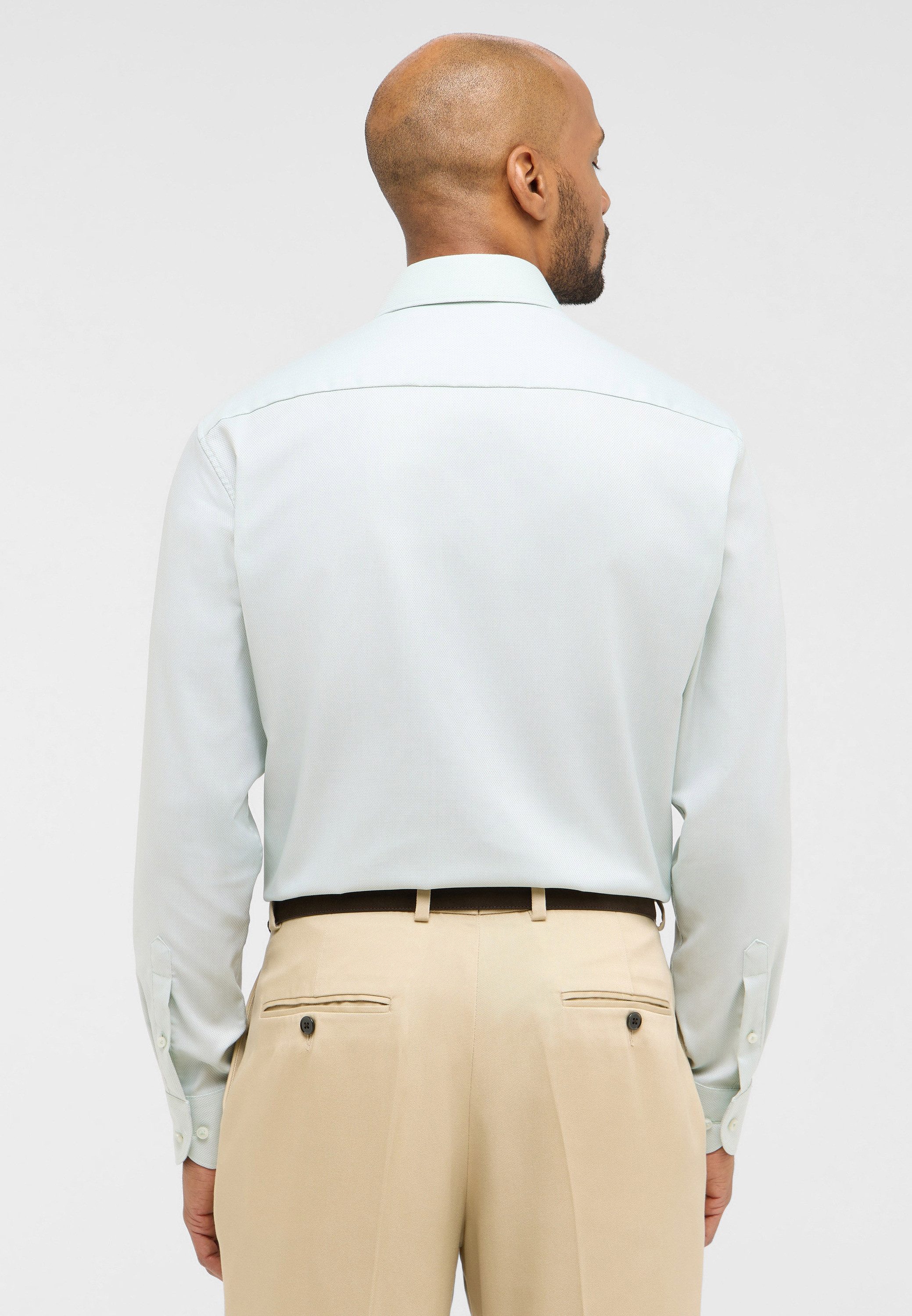Eterna Overhemd met lange mouwen MODERN FIT NON IRON (strijkvrij)