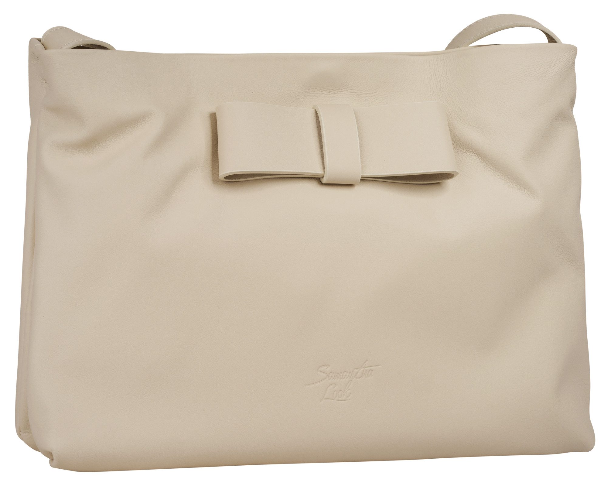 Samantha Look Schoudertas echt leer, made in italy