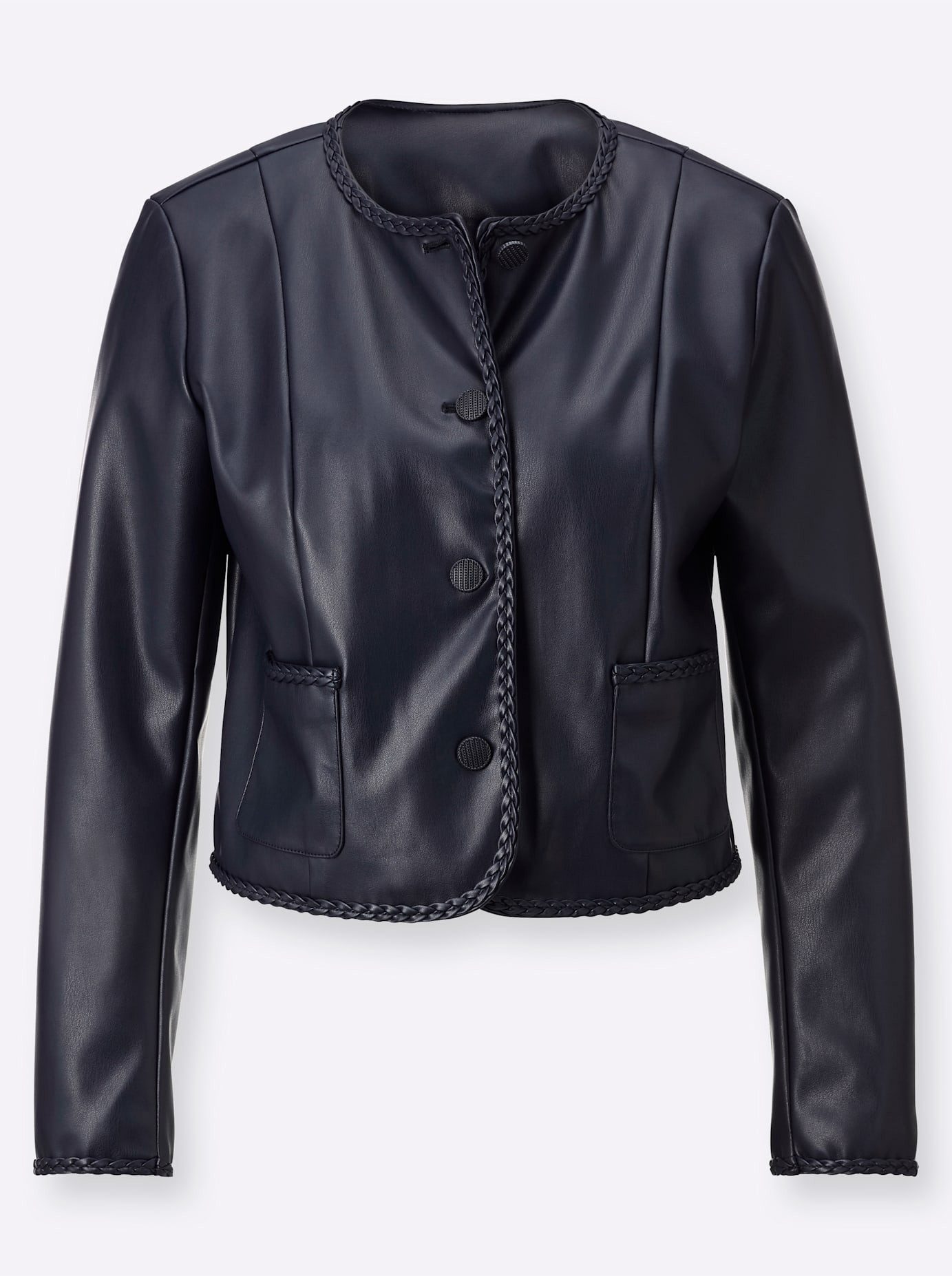 Mainpol Imitatieleren blazer