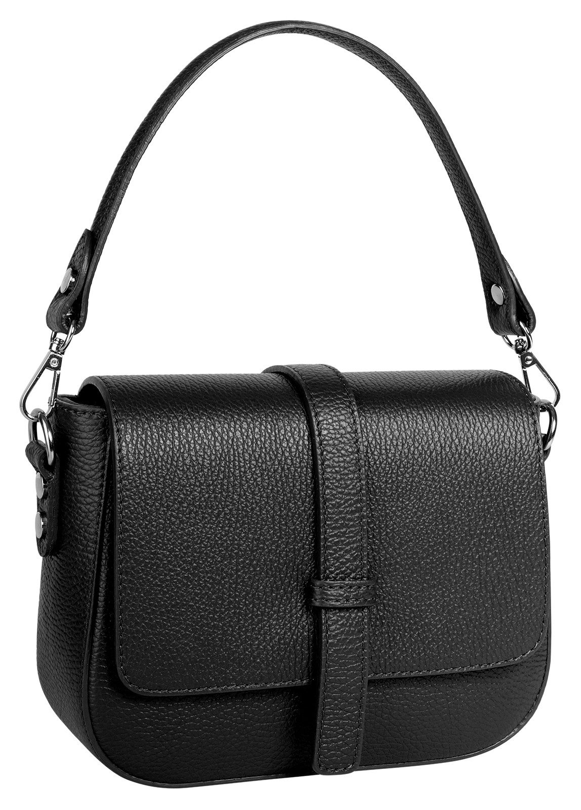 Samantha Look Schoudertas echt leer, made in italy