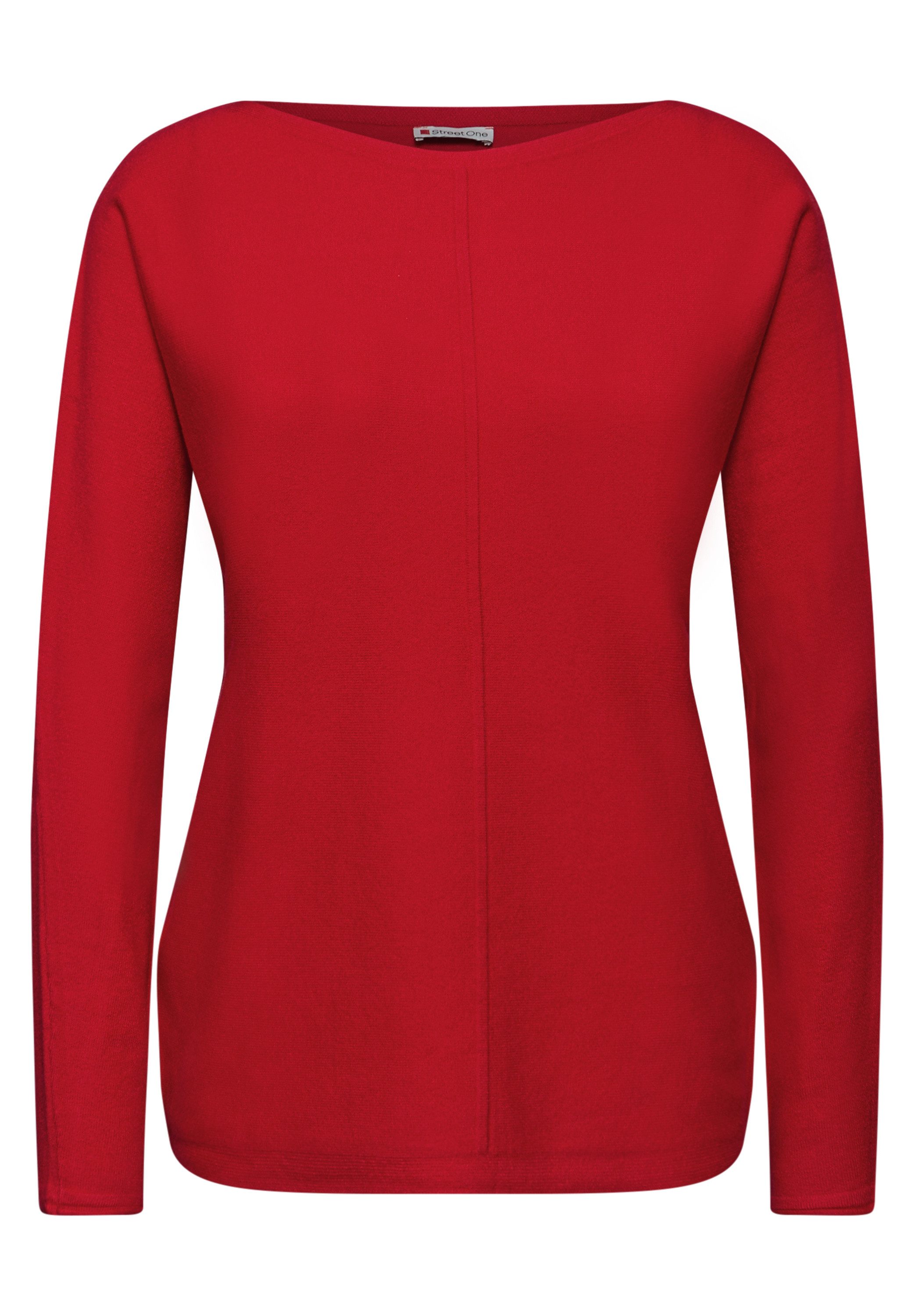STREET ONE Gebreide trui Dolman, met boothals