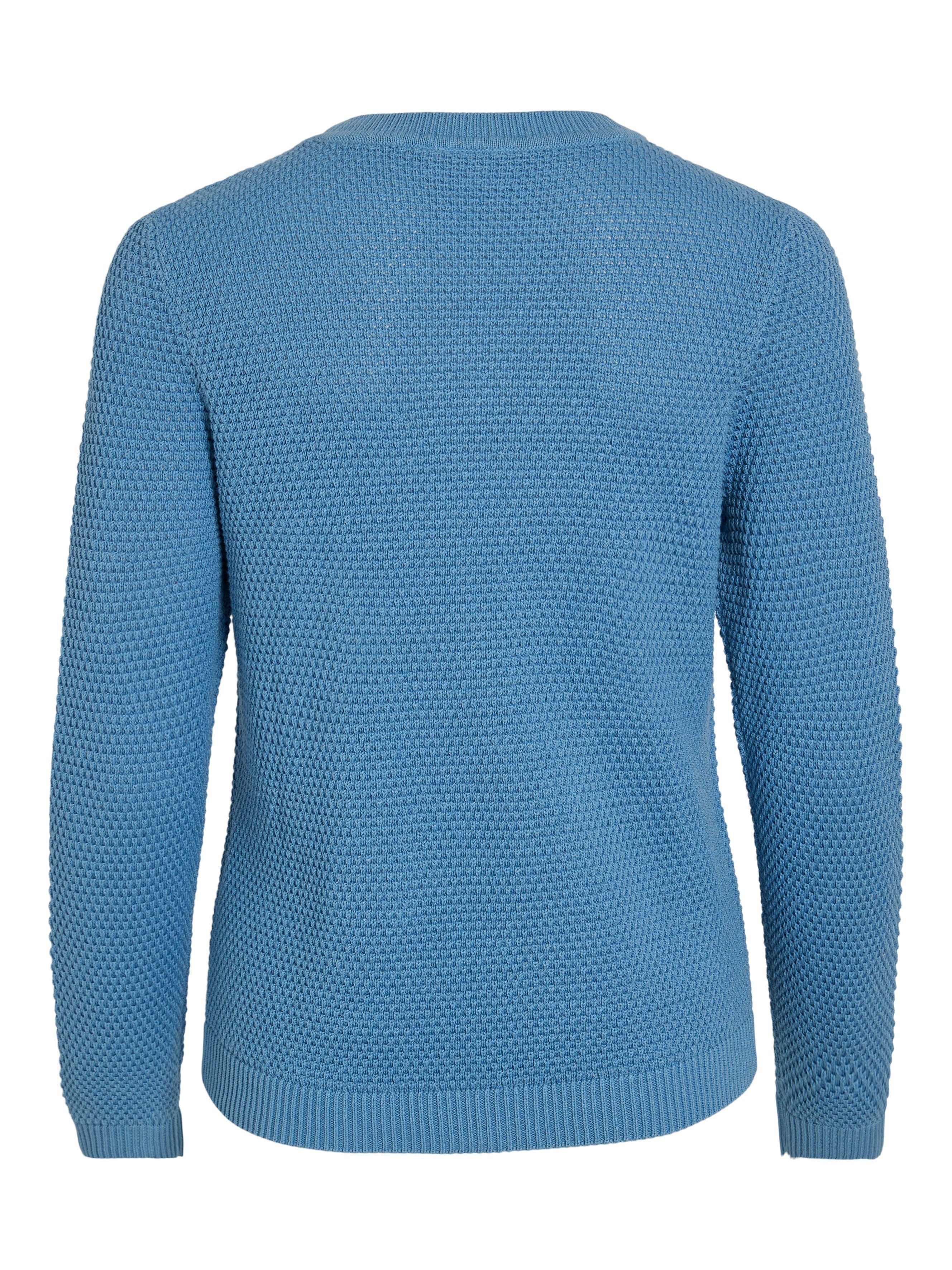Vila Trui met ronde hals VIDALO O-NECK L/S KNIT TOP- NOOS